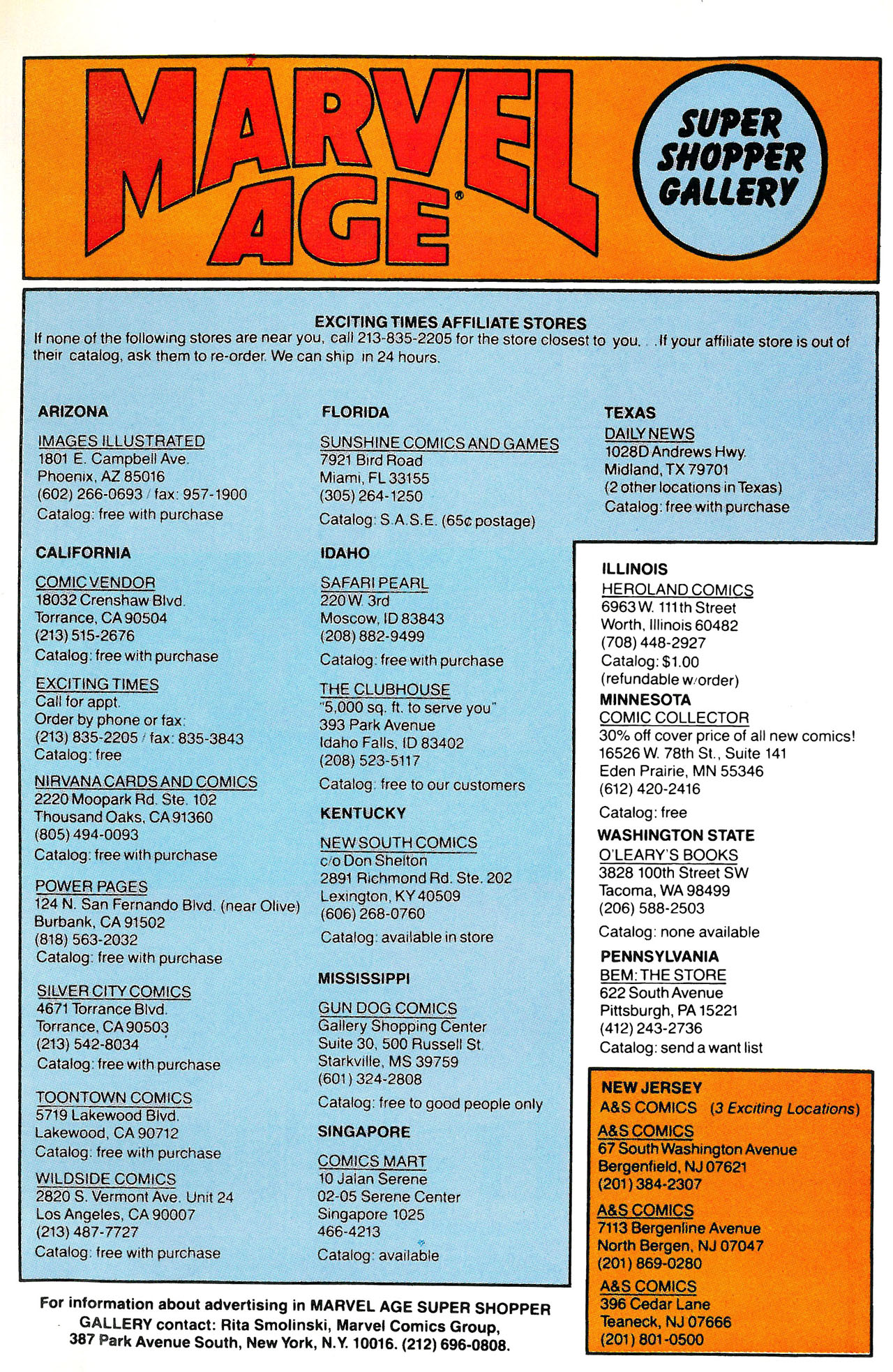 Read online Marvel Age comic -  Issue #98 - 34