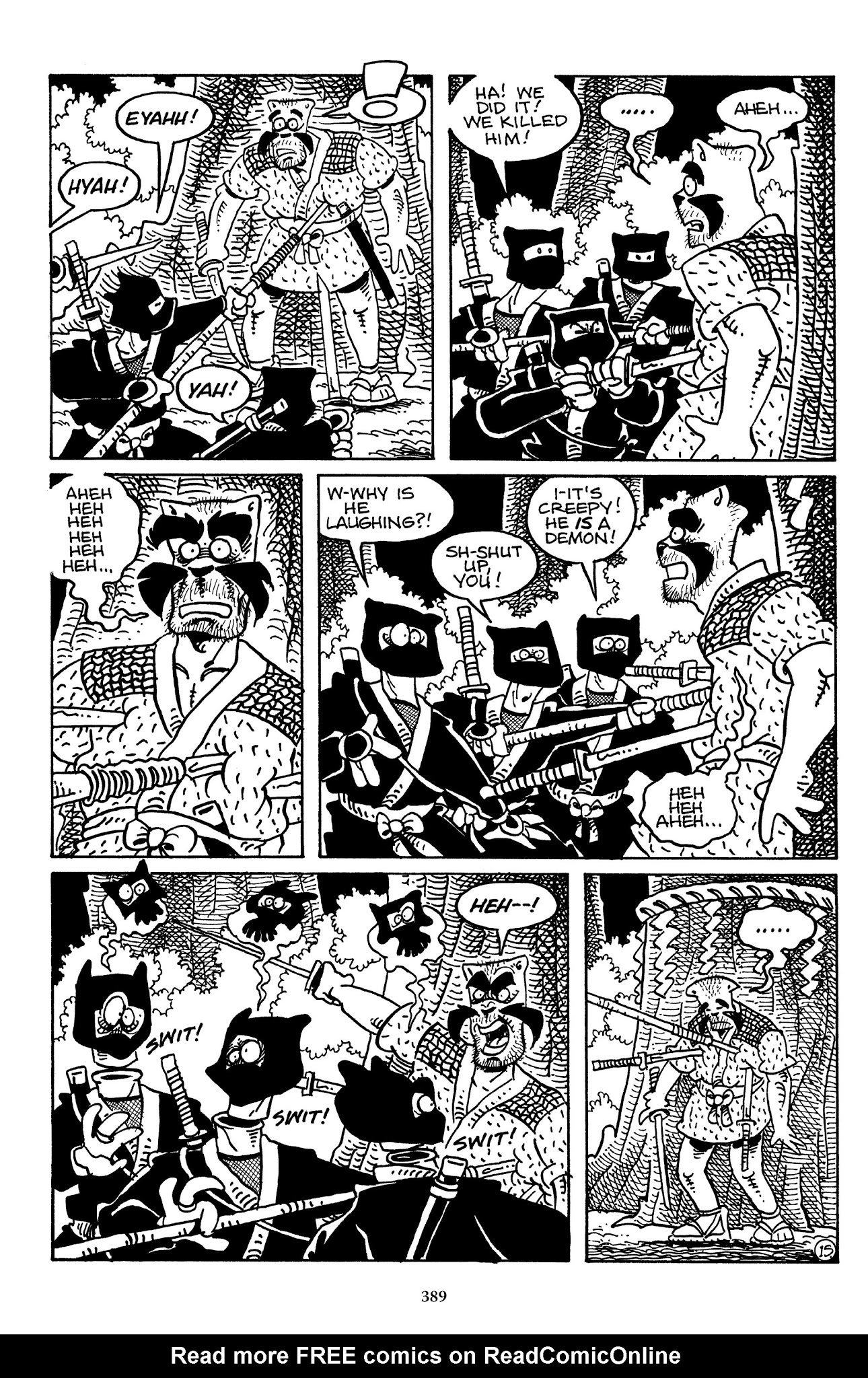 Read online The Usagi Yojimbo Saga comic -  Issue # TPB 3 - 385