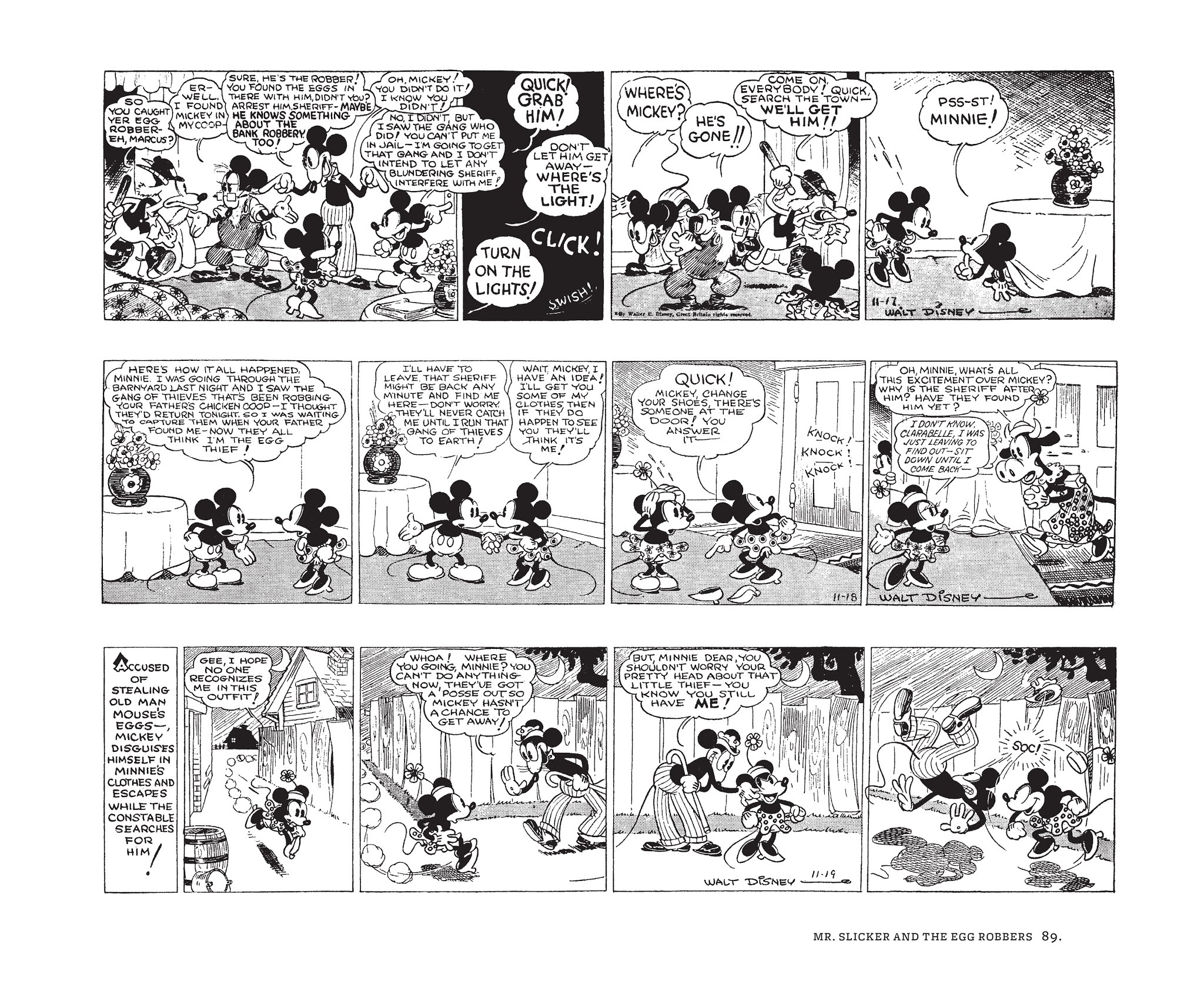Read online Walt Disney's Mickey Mouse by Floyd Gottfredson comic -  Issue # TPB 1 (Part 1) - 89
