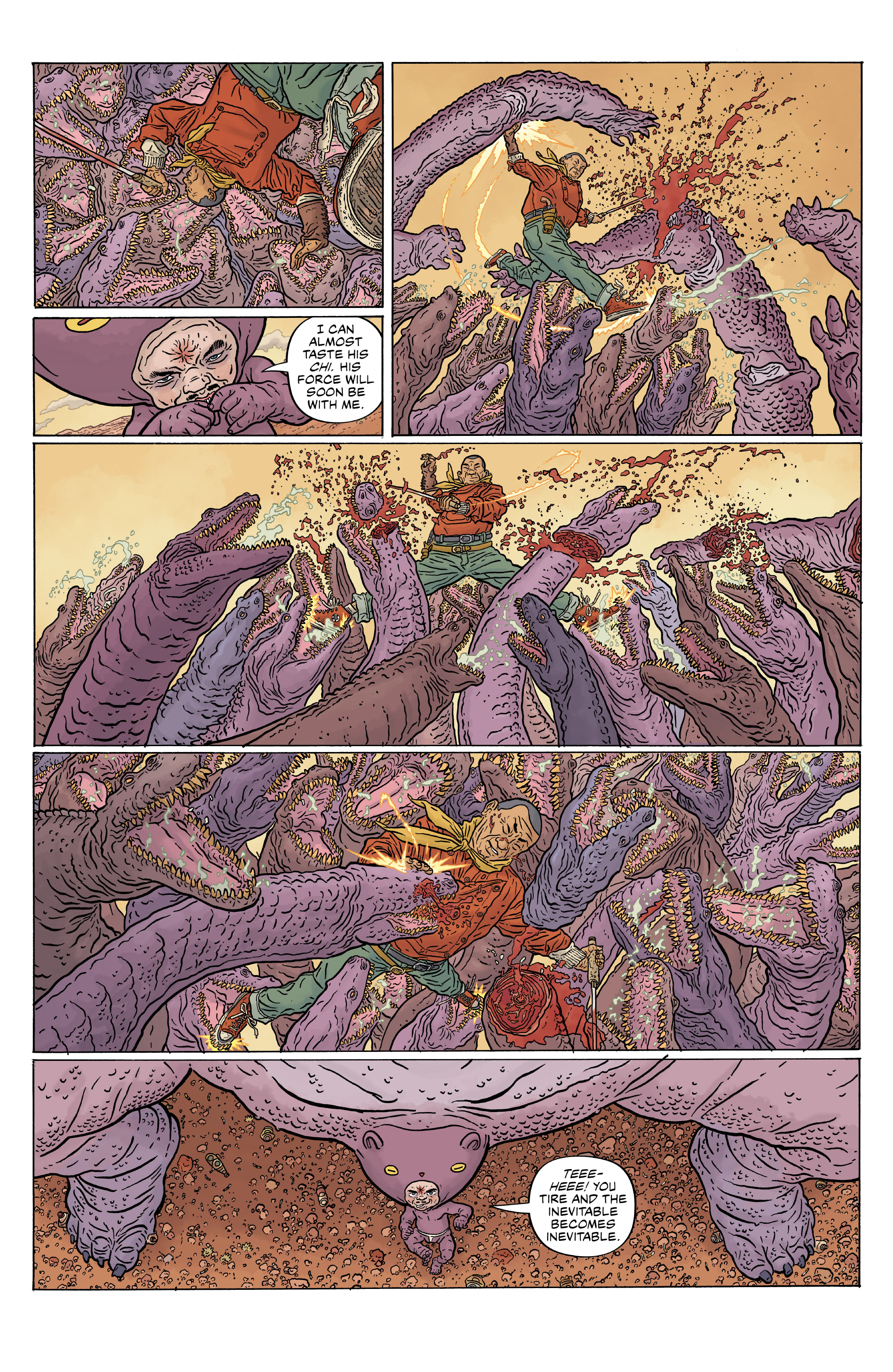 Read online Shaolin Cowboy: Cruel to Be Kin comic -  Issue #3 - 24
