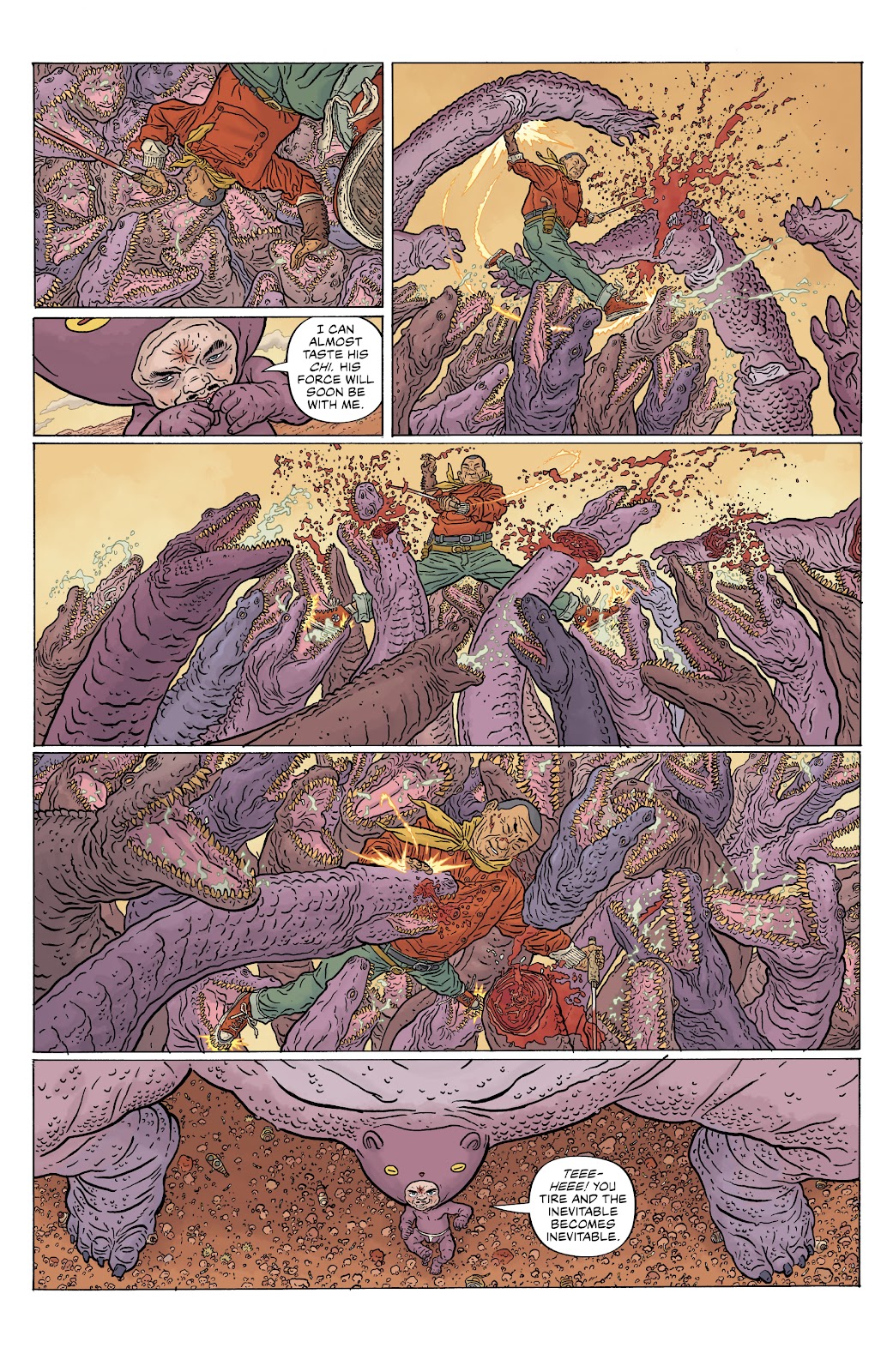 Shaolin Cowboy: Cruel to Be Kin issue 3 - Page 24