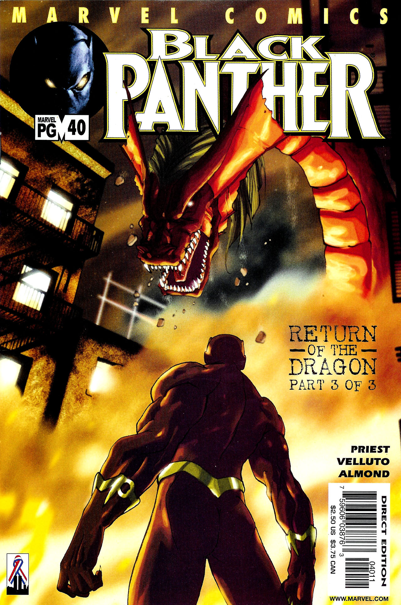 Read online Black Panther (1998) comic -  Issue #40 - 1