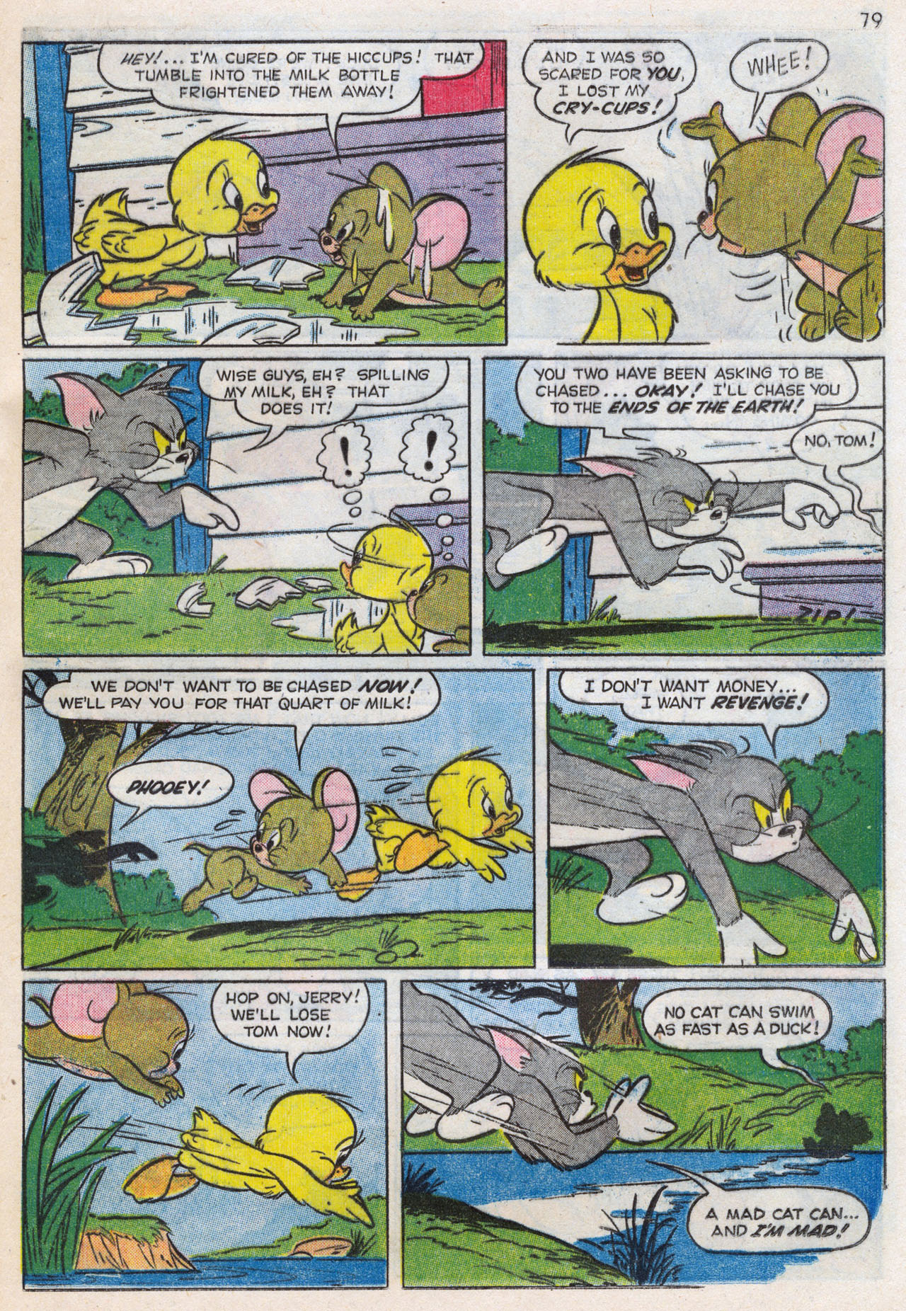 Read online Tom and Jerry's Summer Fun comic -  Issue #3 - 82
