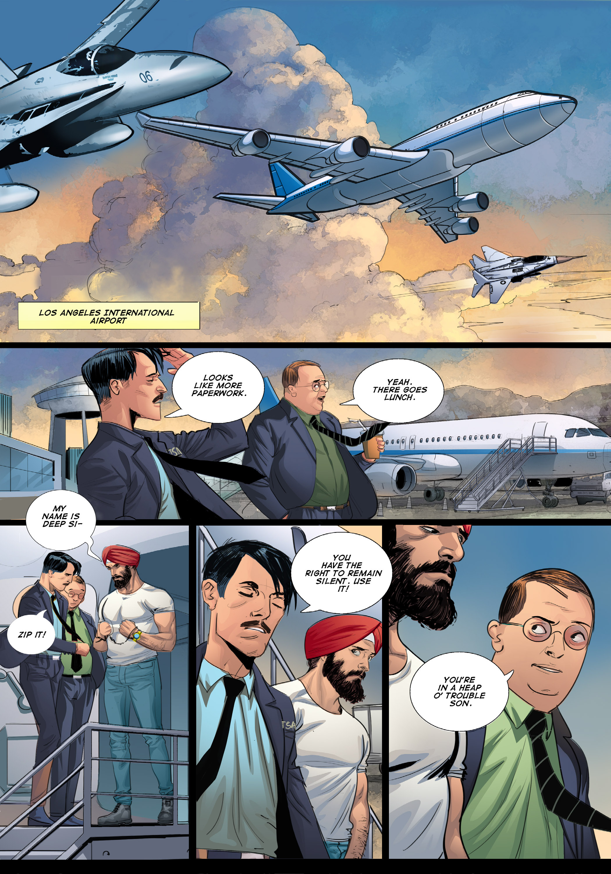 Read online Super Sikh comic -  Issue #1 - 22