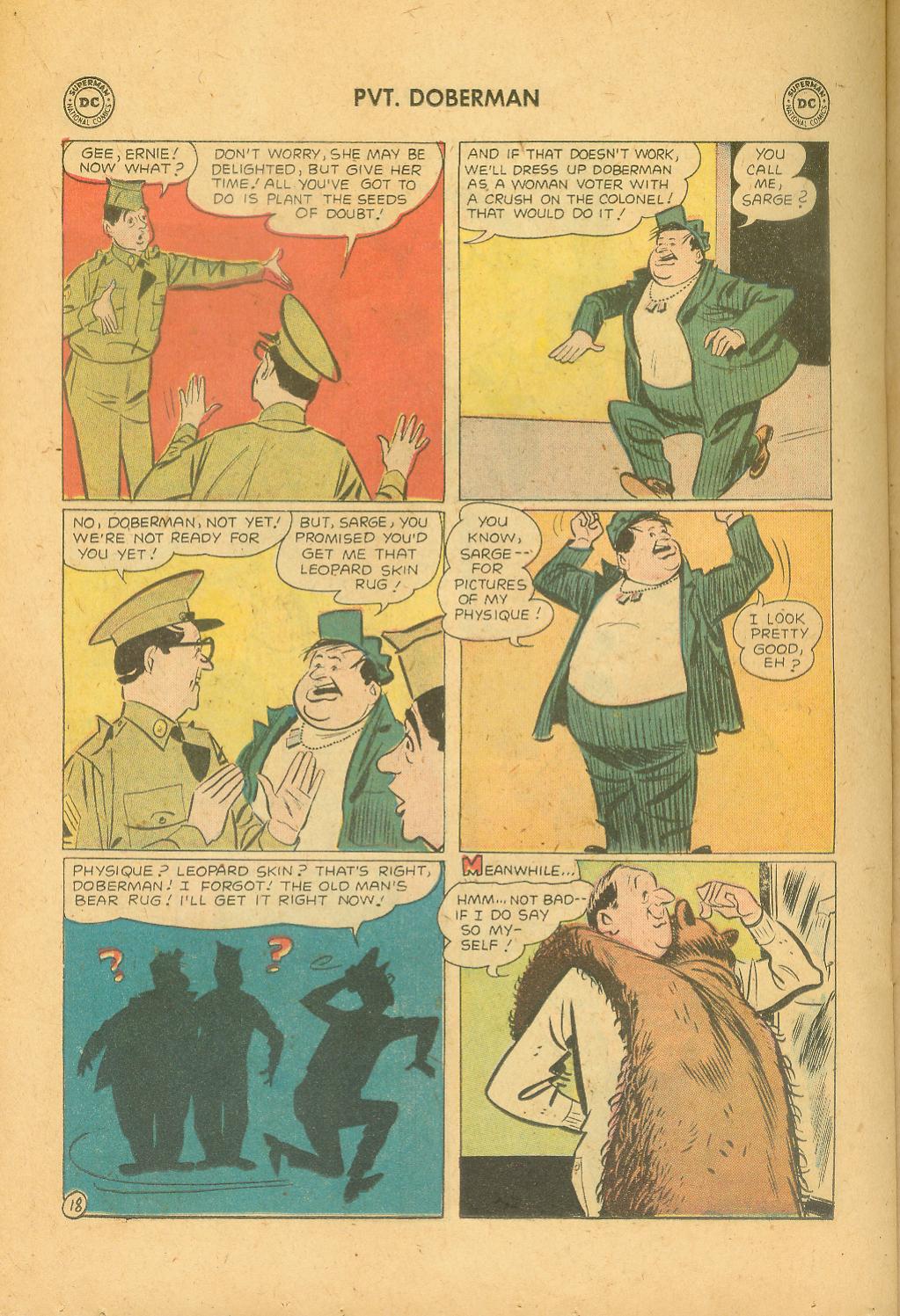 Read online Sgt. Bilko's Pvt. Doberman comic -  Issue #3 - 22