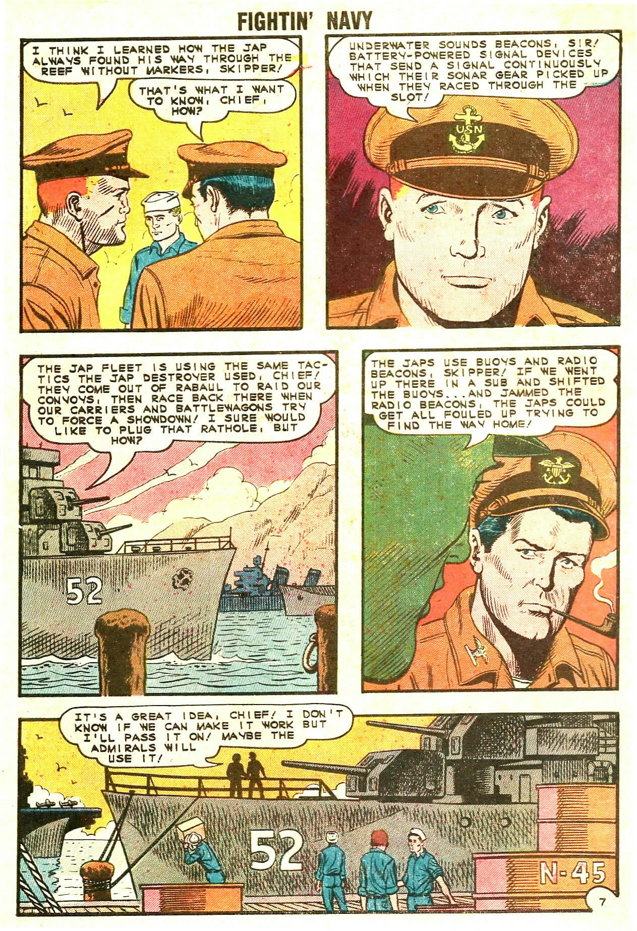 Read online Fightin' Navy comic -  Issue #120 - 10