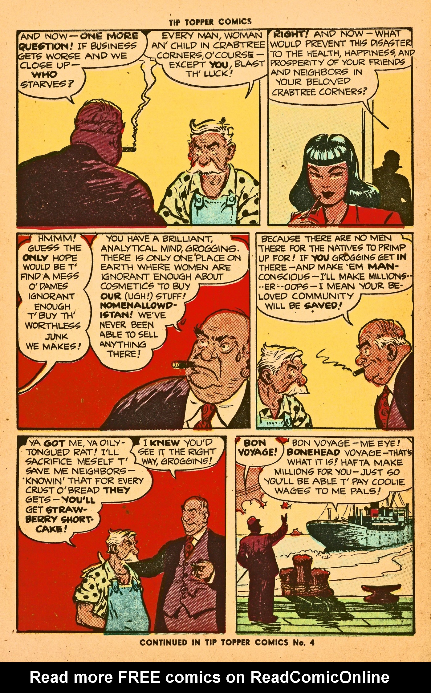 Read online Tip Topper Comics comic -  Issue #3 - 46
