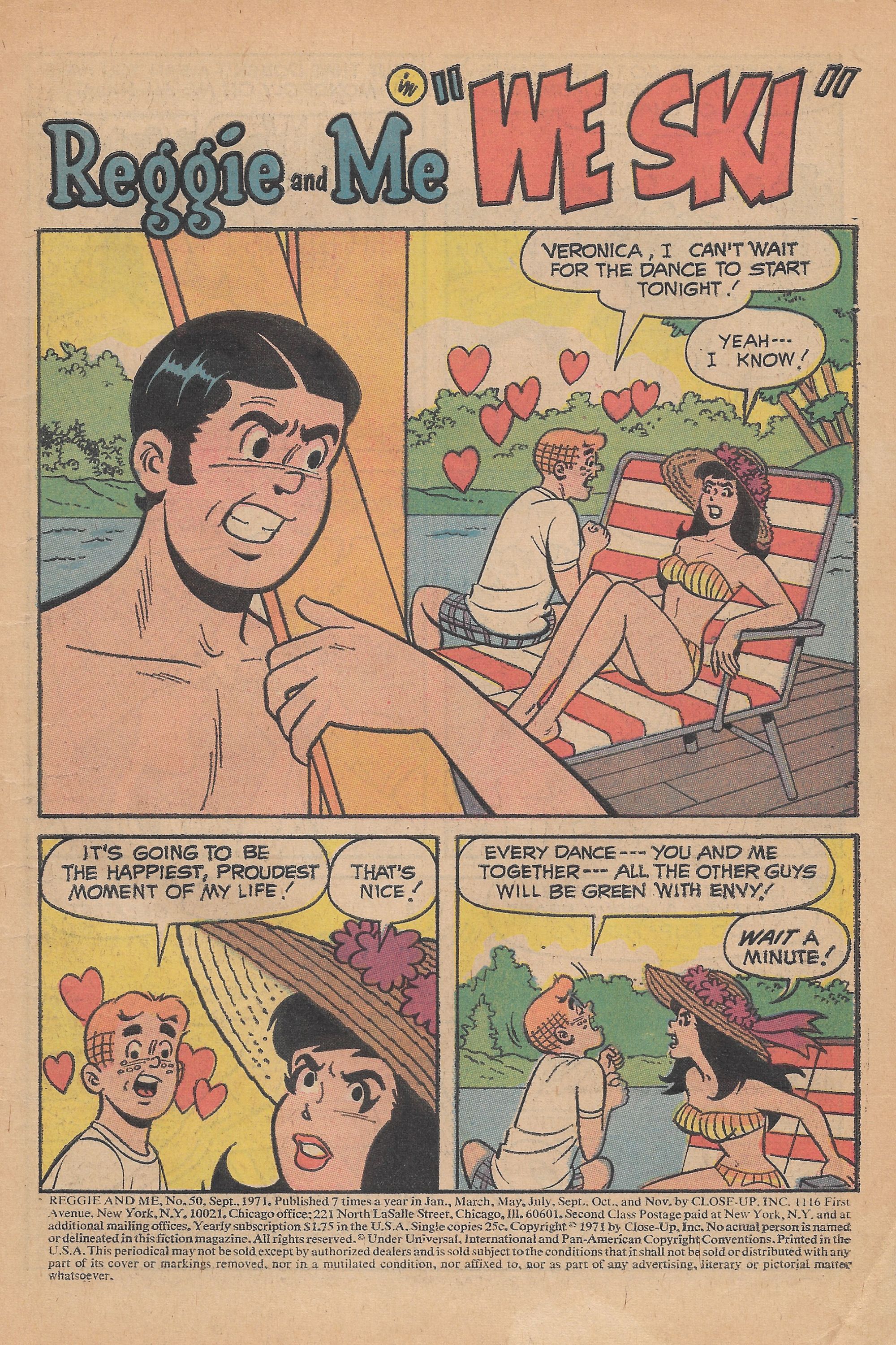 Read online Reggie and Me (1966) comic -  Issue #50 - 3