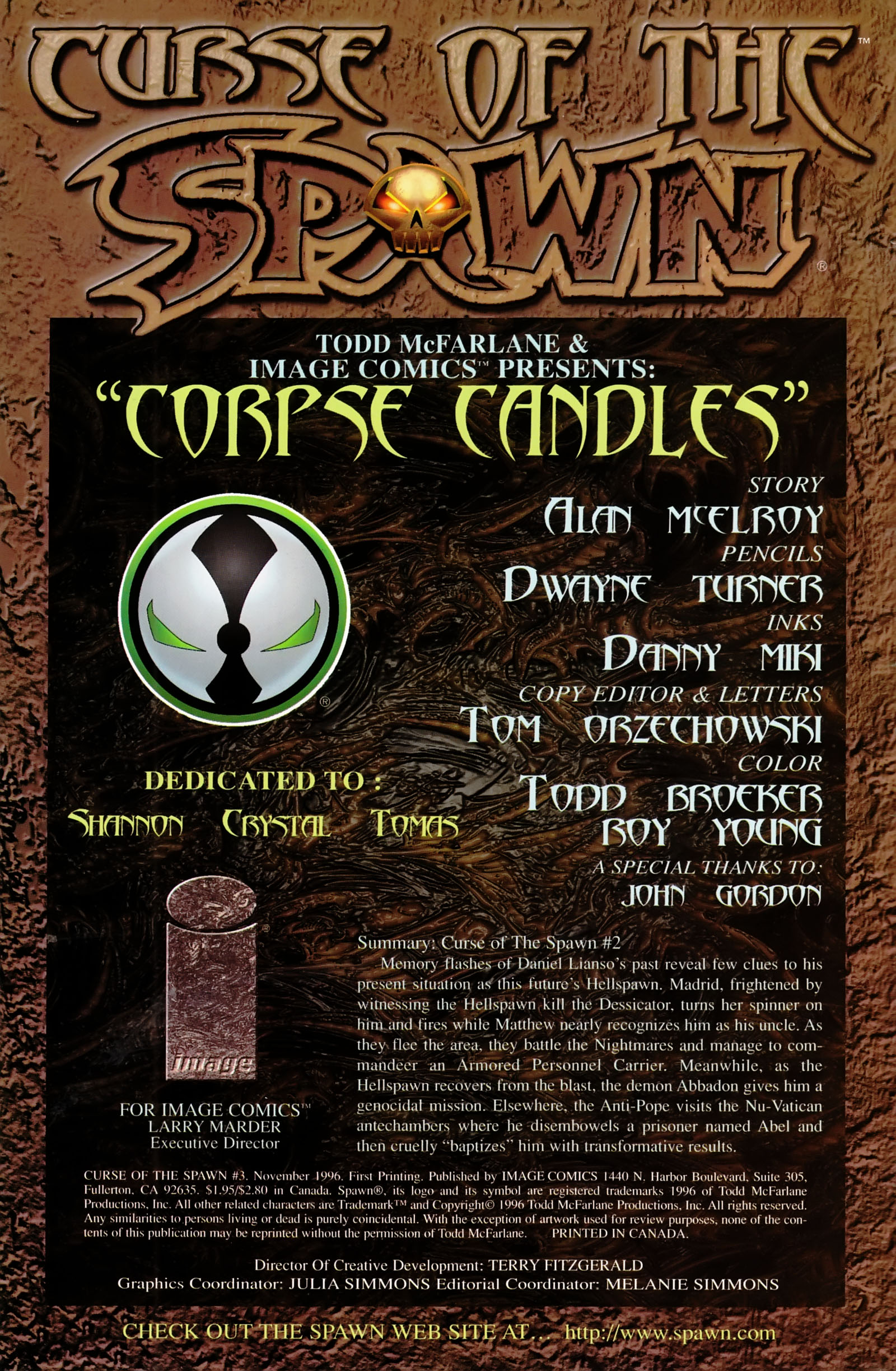 Read online Curse of the Spawn comic -  Issue #3 - 2