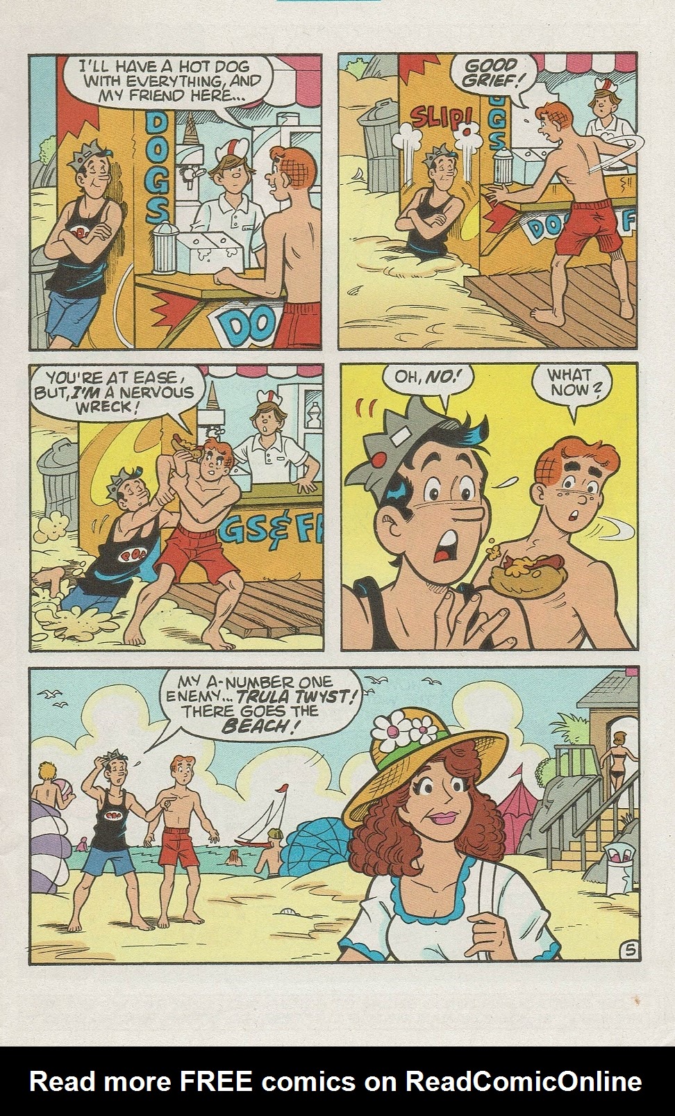 Read online Archie's Pal Jughead Comics comic -  Issue #120 - 7