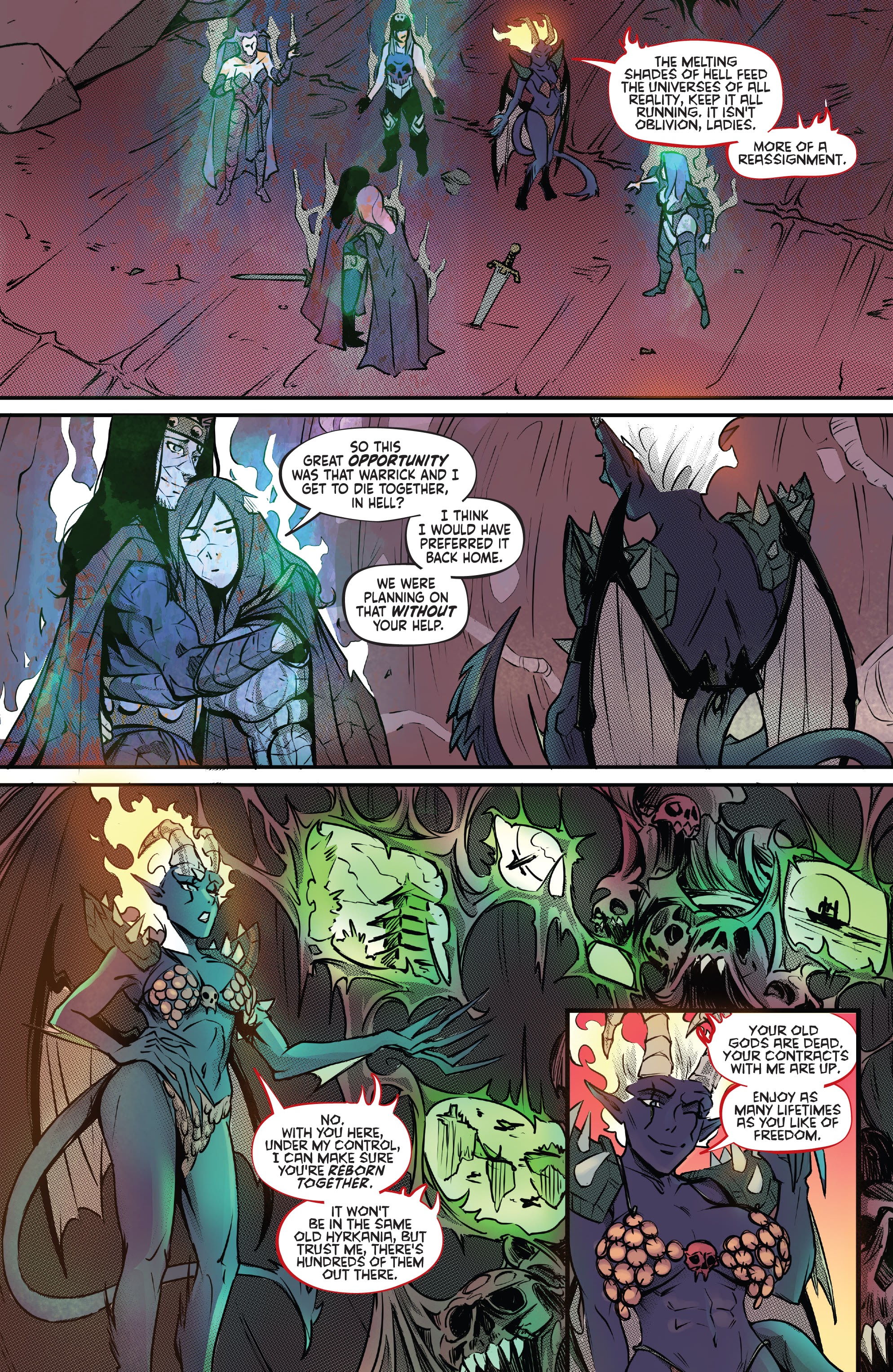 Read online Hell Sonja comic -  Issue #5 - 16