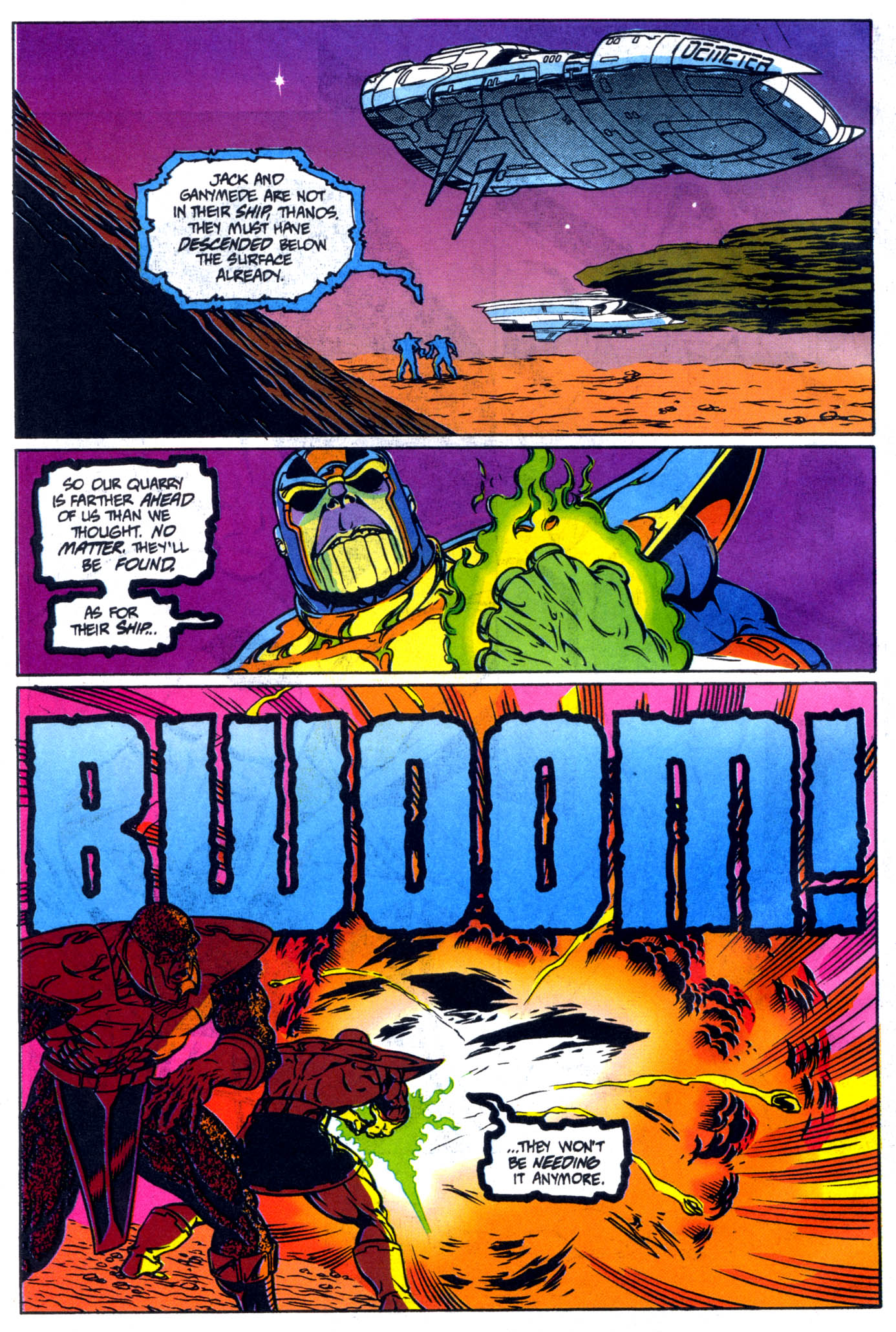 Read online Cosmic Powers comic -  Issue #3 - 18