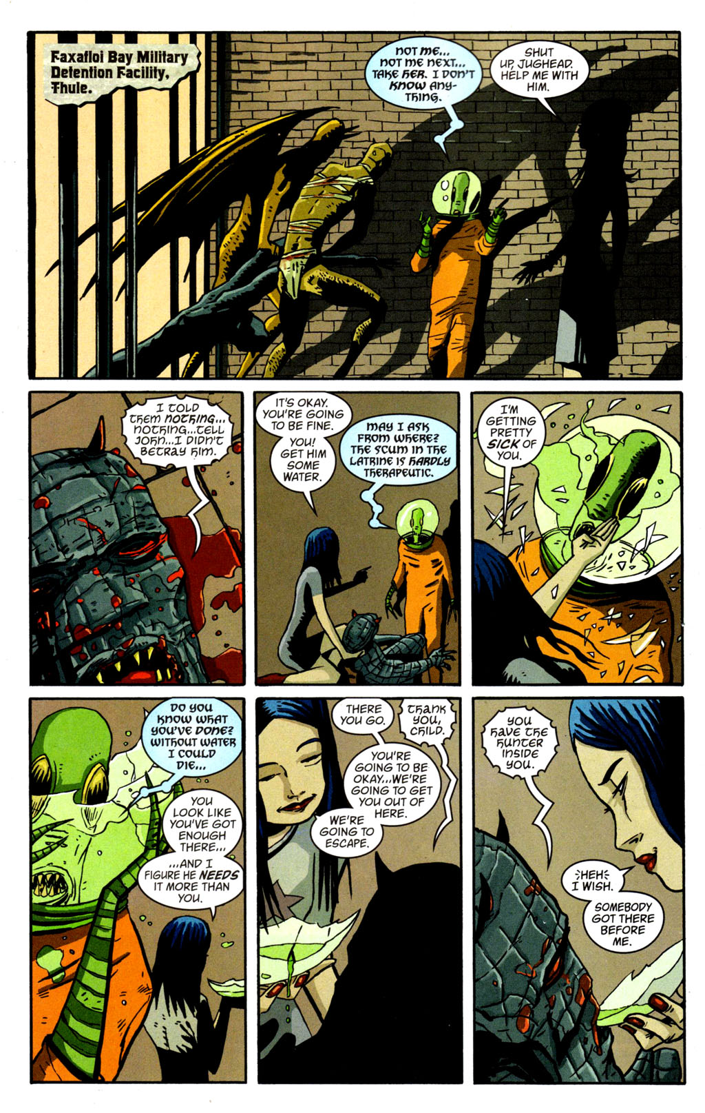 Read online Books of Magick: Life During Wartime comic -  Issue #8 - 14