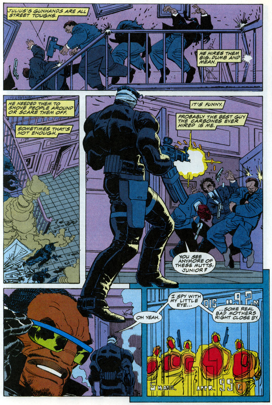 Read online The Punisher War Zone comic -  Issue #5 - 16