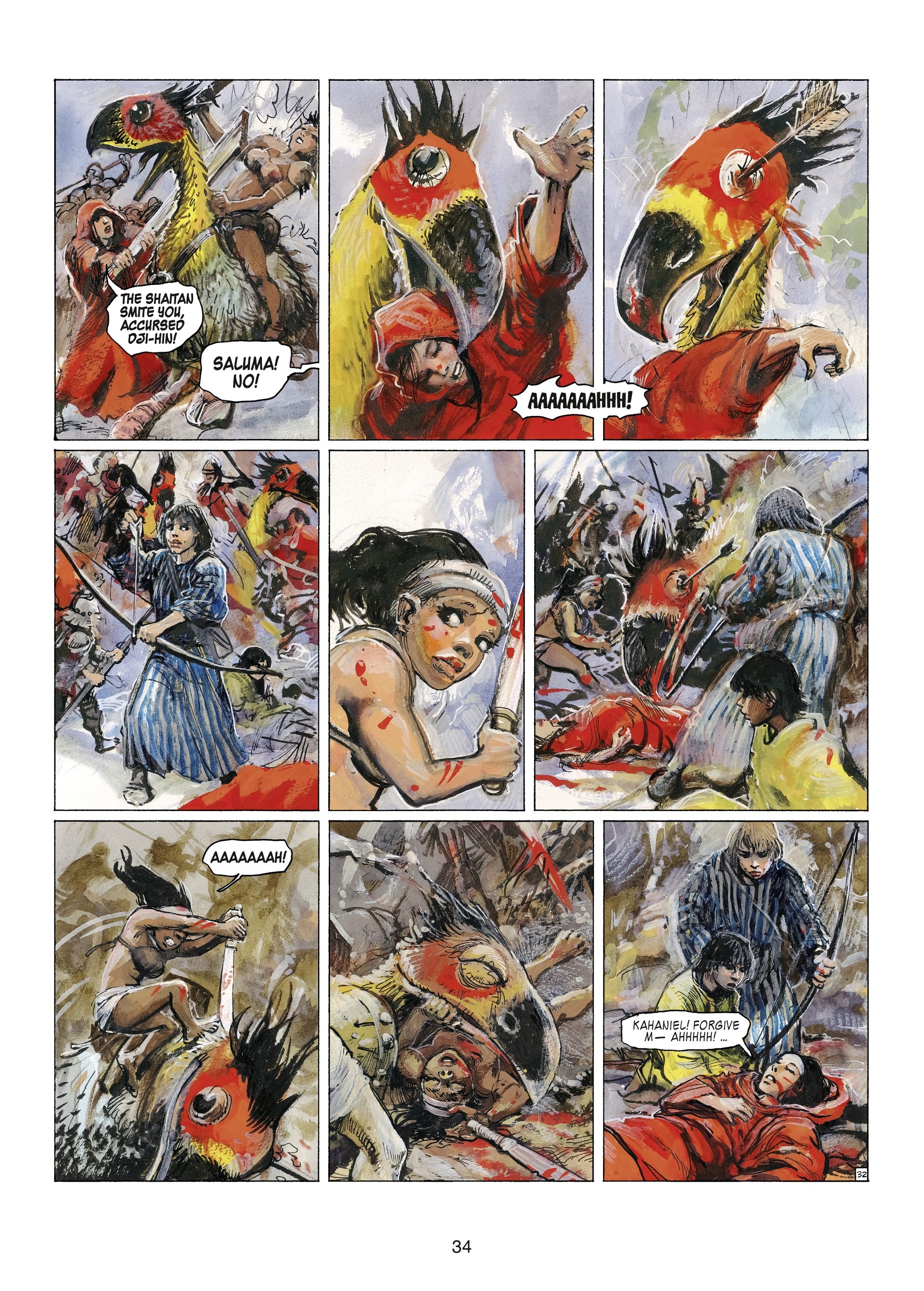 Read online Thorgal comic -  Issue #28 - 36