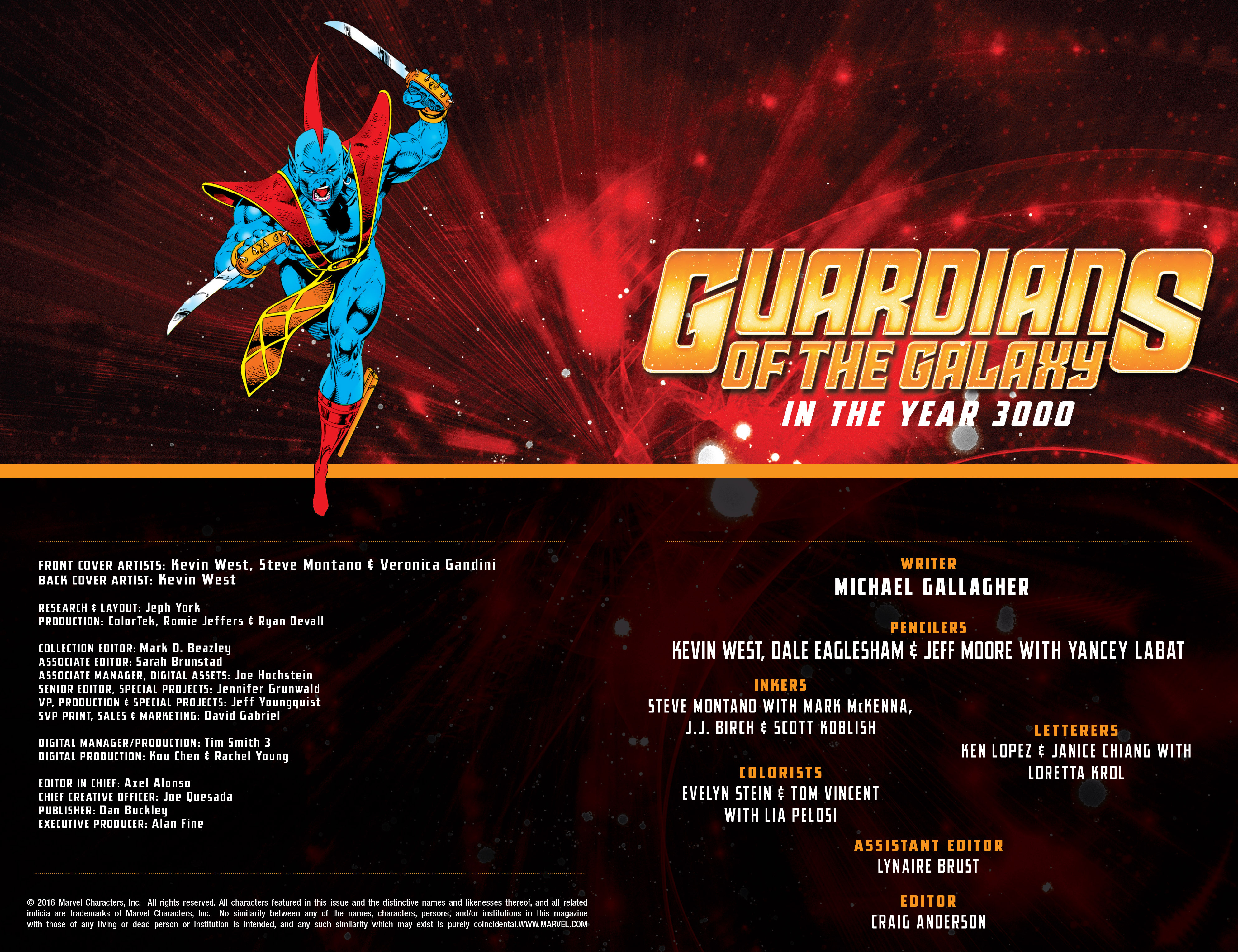 Read online Guardians of the Galaxy (1990) comic -  Issue # _TPB In The Year 3000 2 (Part 1) - 3