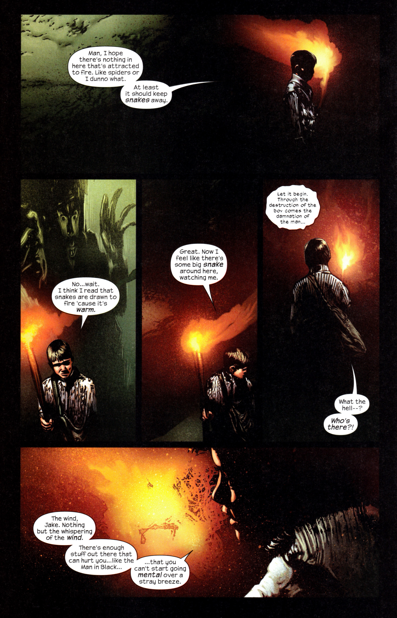 Read online Dark Tower: The Gunslinger - The Man in Black comic -  Issue #1 - 14