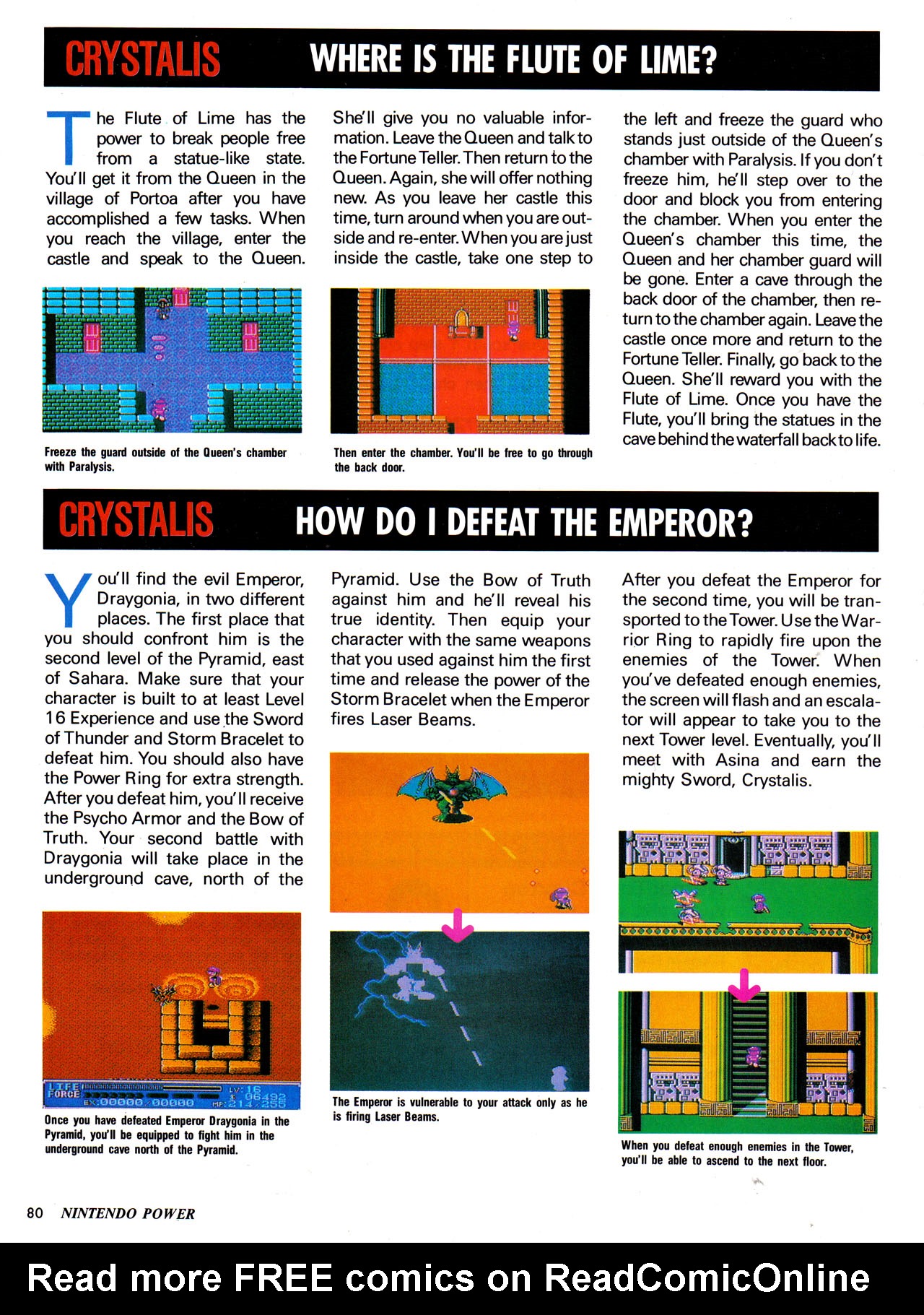 Read online Nintendo Power comic -  Issue #20 - 87