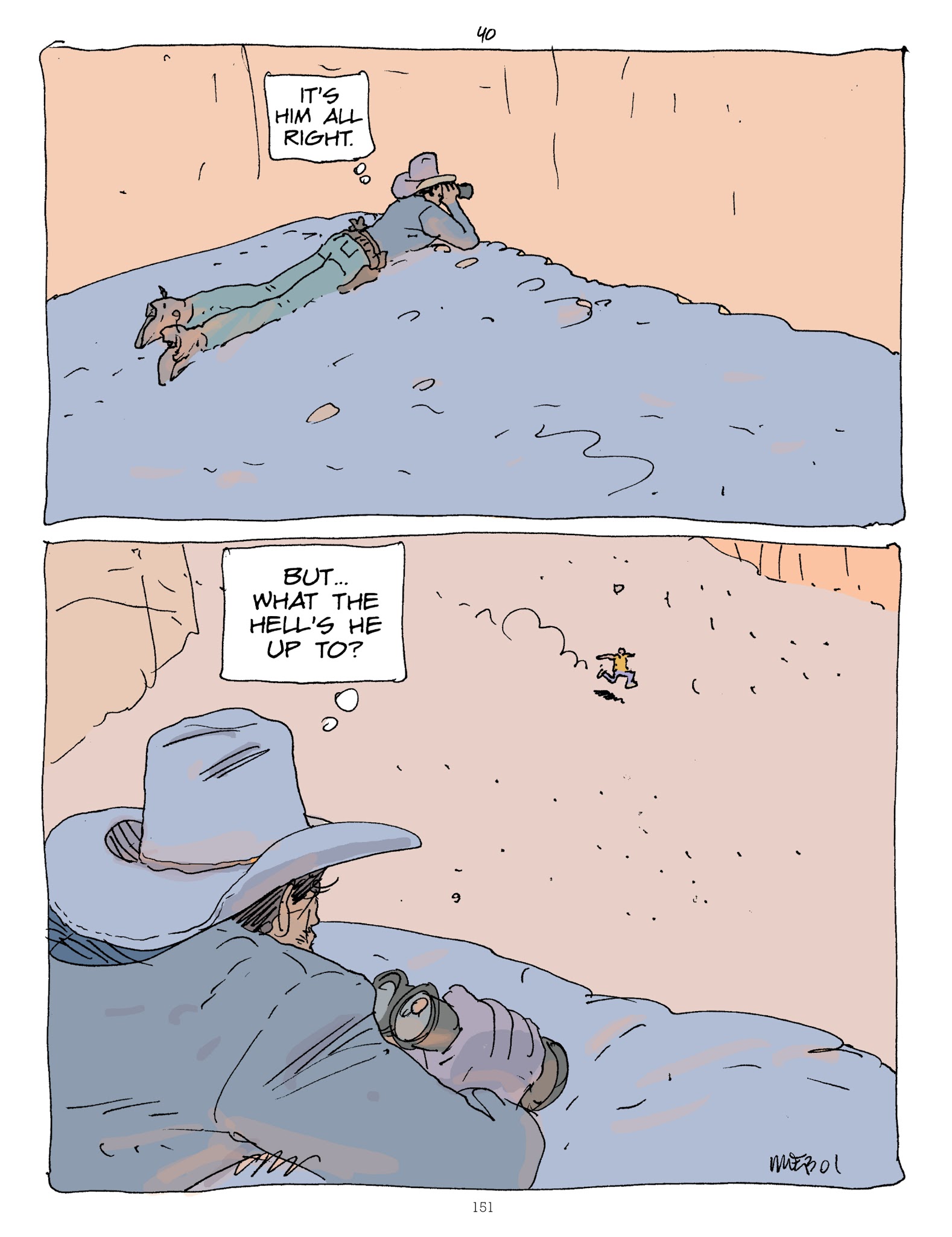 Read online Moebius Library comic -  Issue # TPB 2 - 150