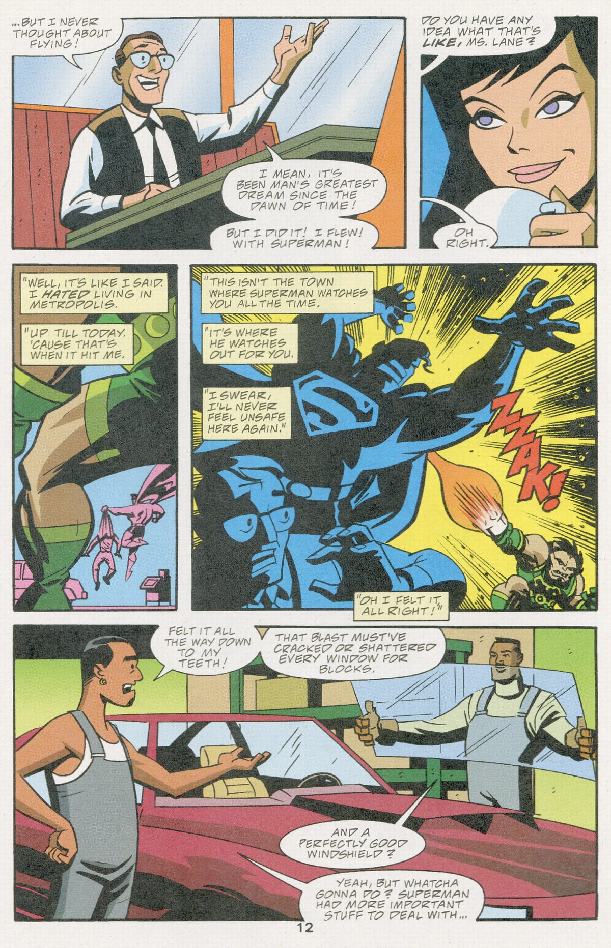 Read online Superman Adventures comic -  Issue #57 - 13