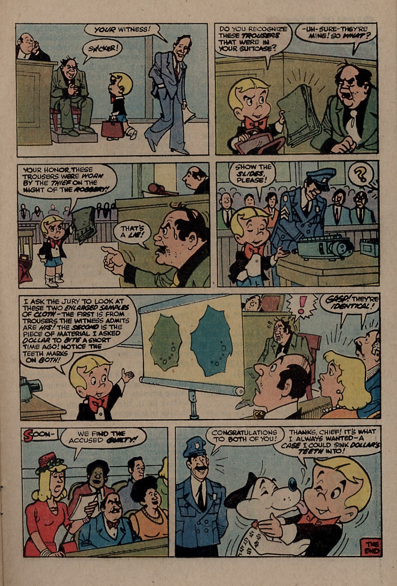 Read online Richie Rich & Dollar the Dog comic -  Issue #18 - 25