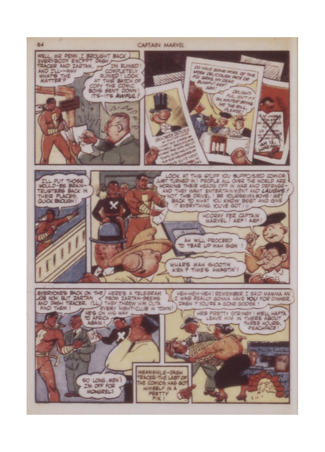 Read online Captain Marvel Adventures comic -  Issue #22 - 66