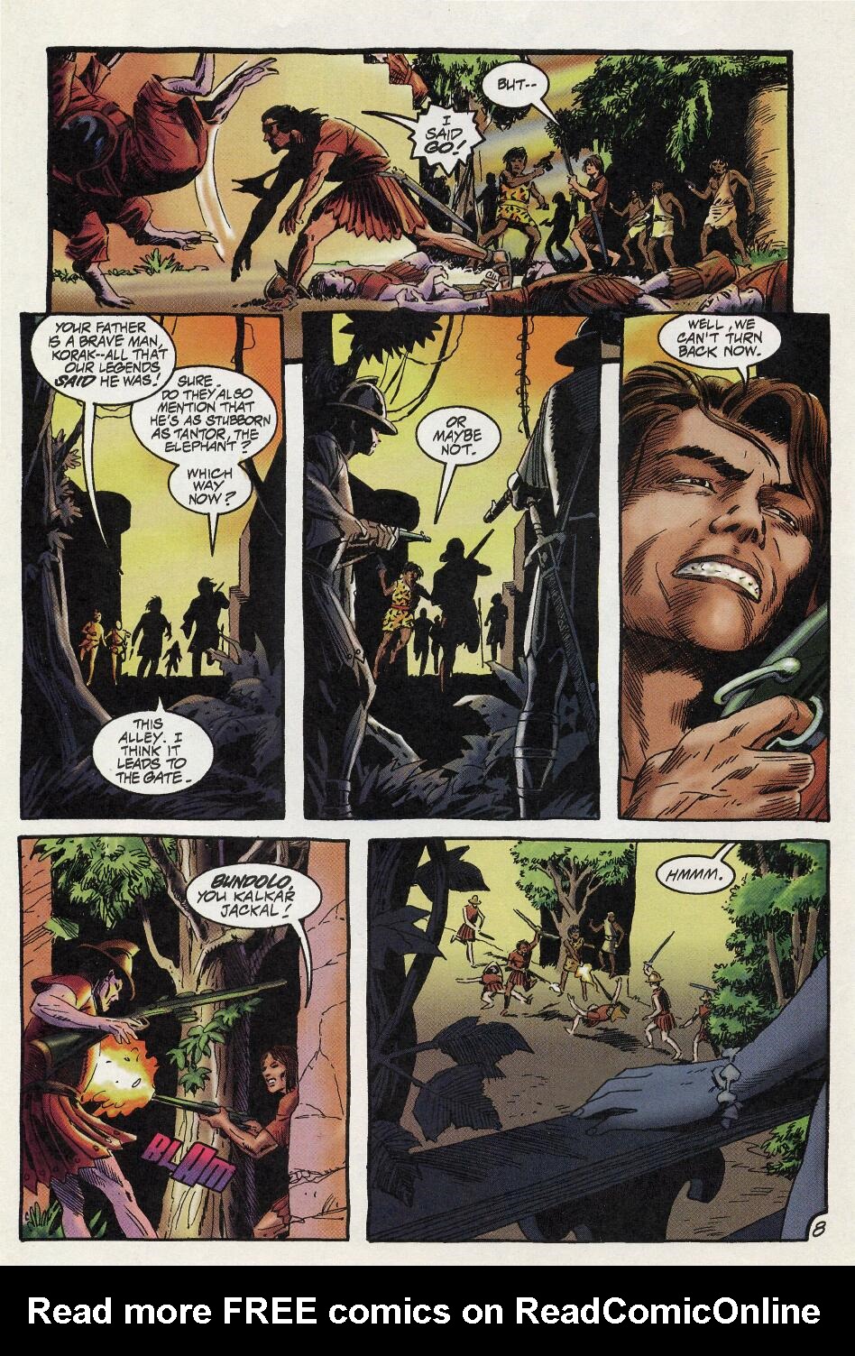 Read online Tarzan (1996) comic -  Issue #19 - 13