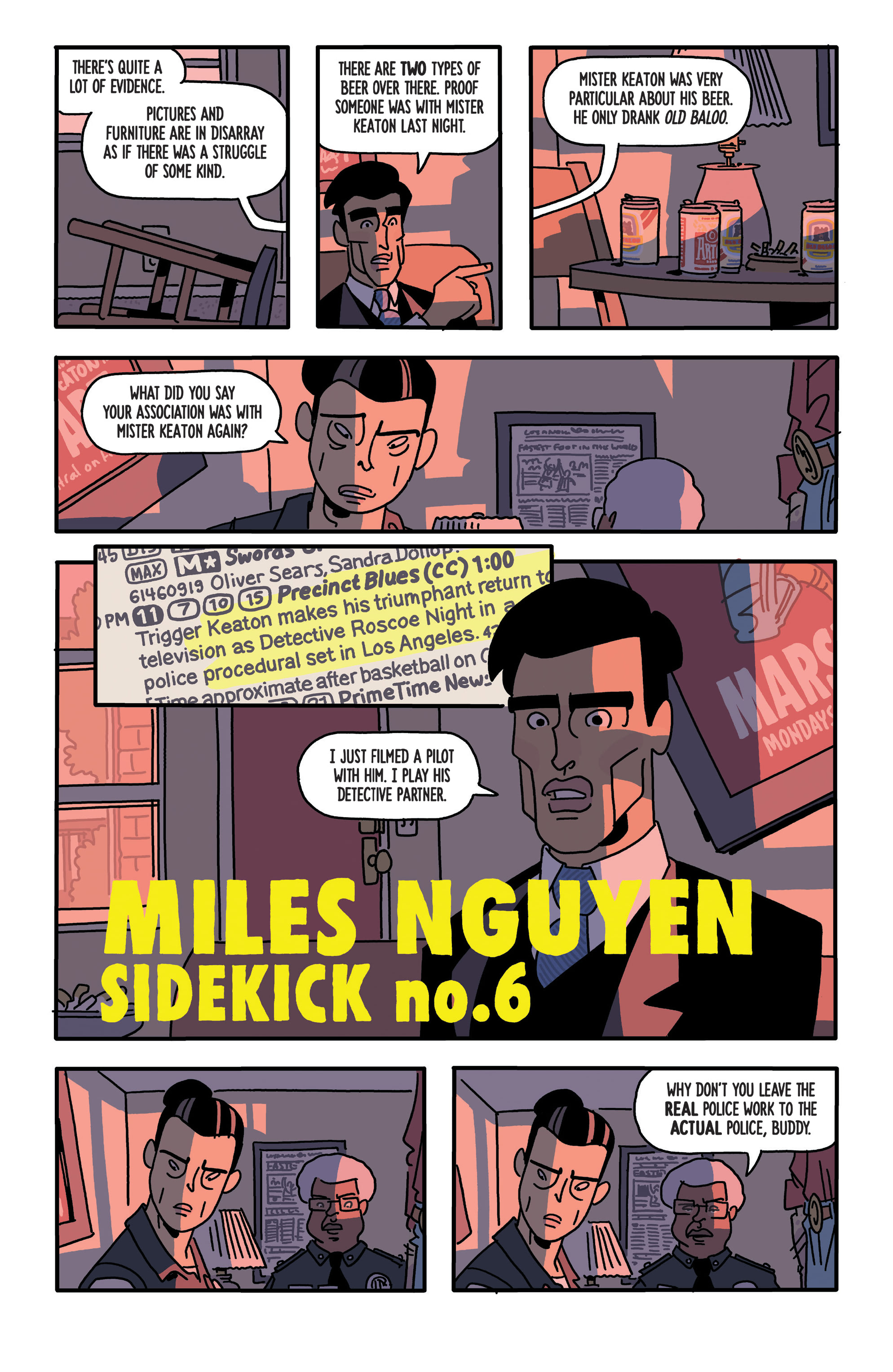 Read online The Six Sidekicks of Trigger Keaton comic -  Issue #1 - 9