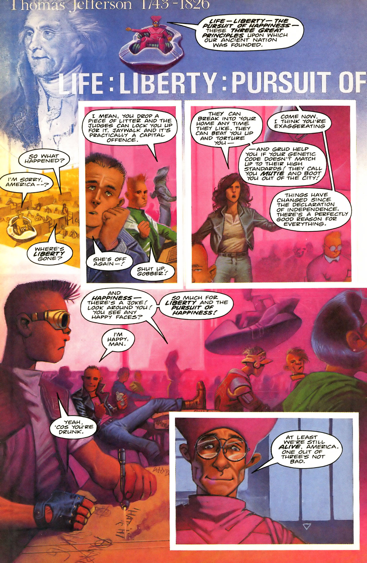 Read online Judge Dredd: The Megazine comic -  Issue #2 - 34
