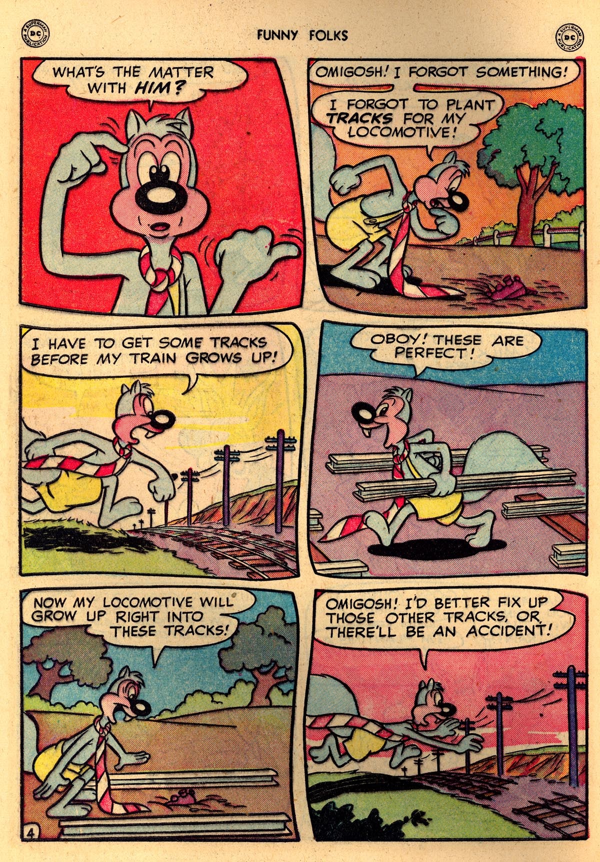 Read online Funny Folks comic -  Issue #18 - 6