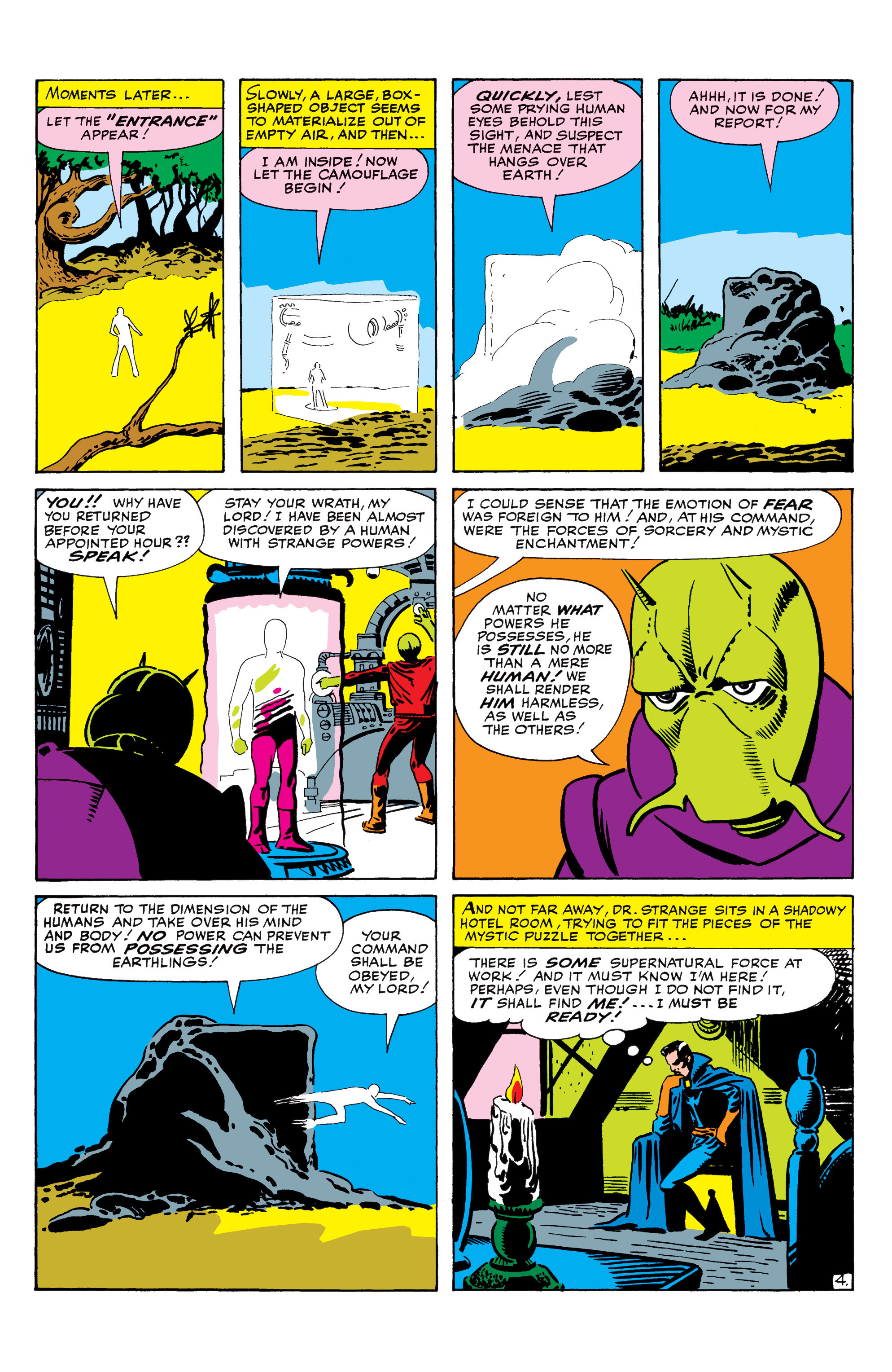Read online Marvel Masterworks: Doctor Strange comic -  Issue # TPB 1 - 55