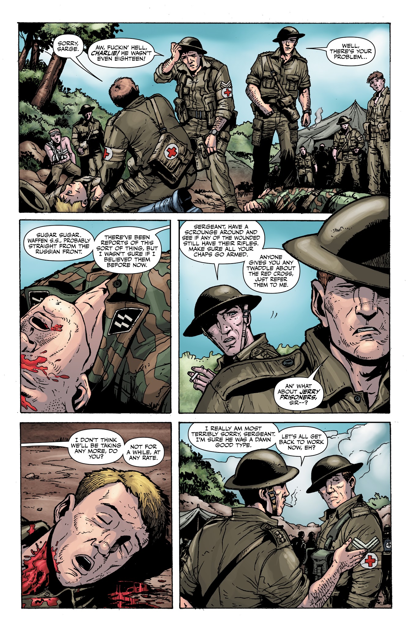 Read online Battlefields: The Tankies comic -  Issue # TPB - 17