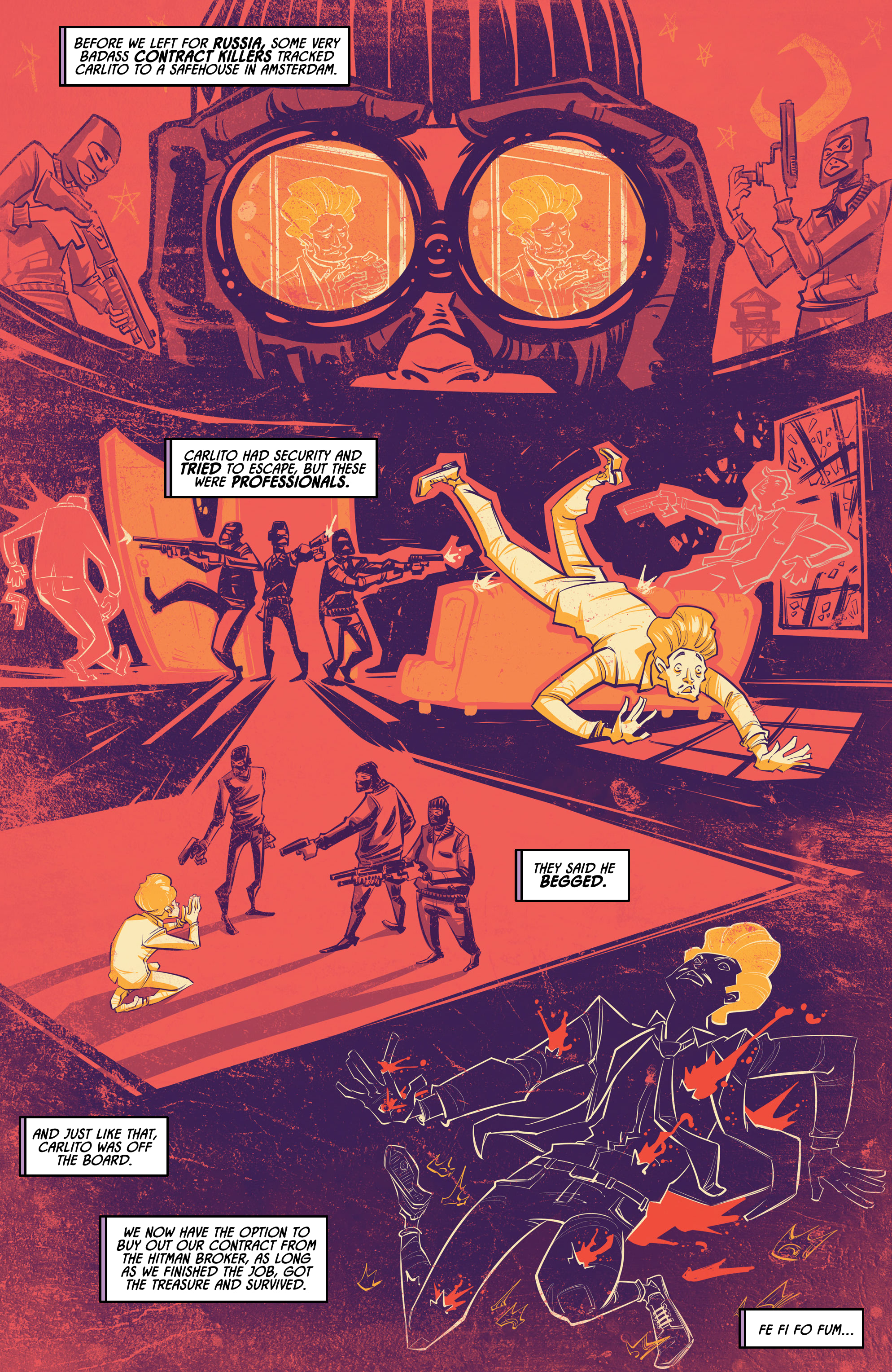 Read online Kaiju Score: Steal From the Gods comic -  Issue #3 - 3