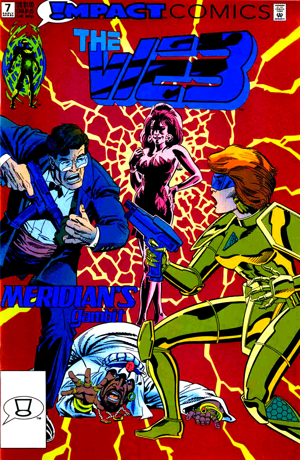 Read online The Web (1991) comic -  Issue #7 - 1