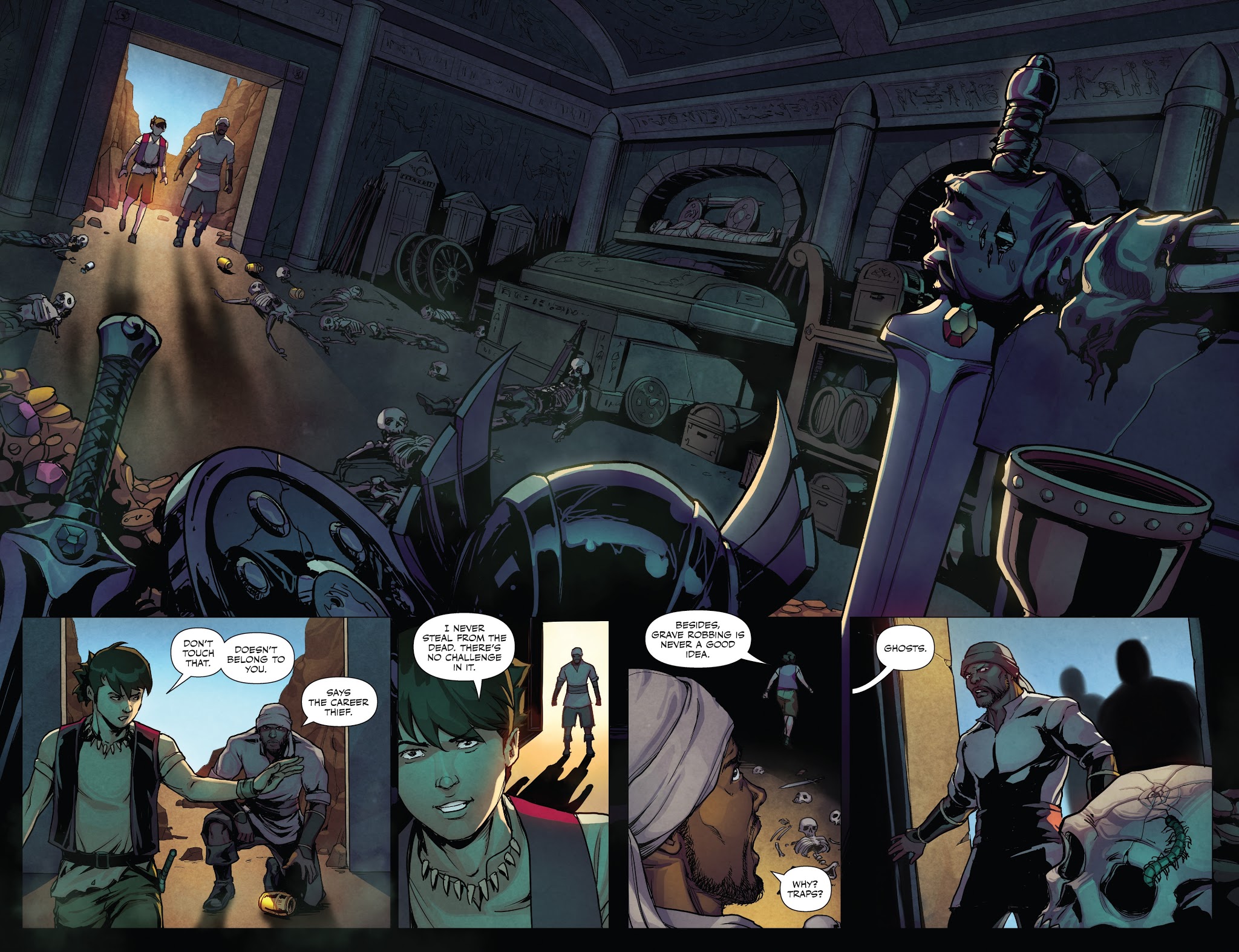 Read online Riftworld Legends comic -  Issue #1 - 22