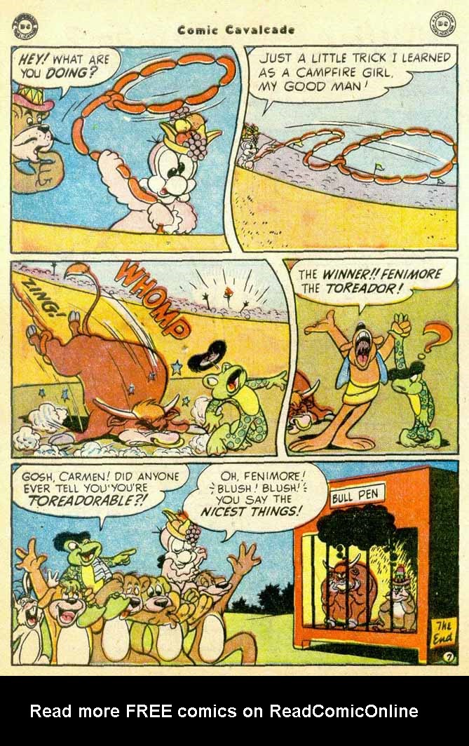 Read online Comic Cavalcade comic -  Issue #35 - 42