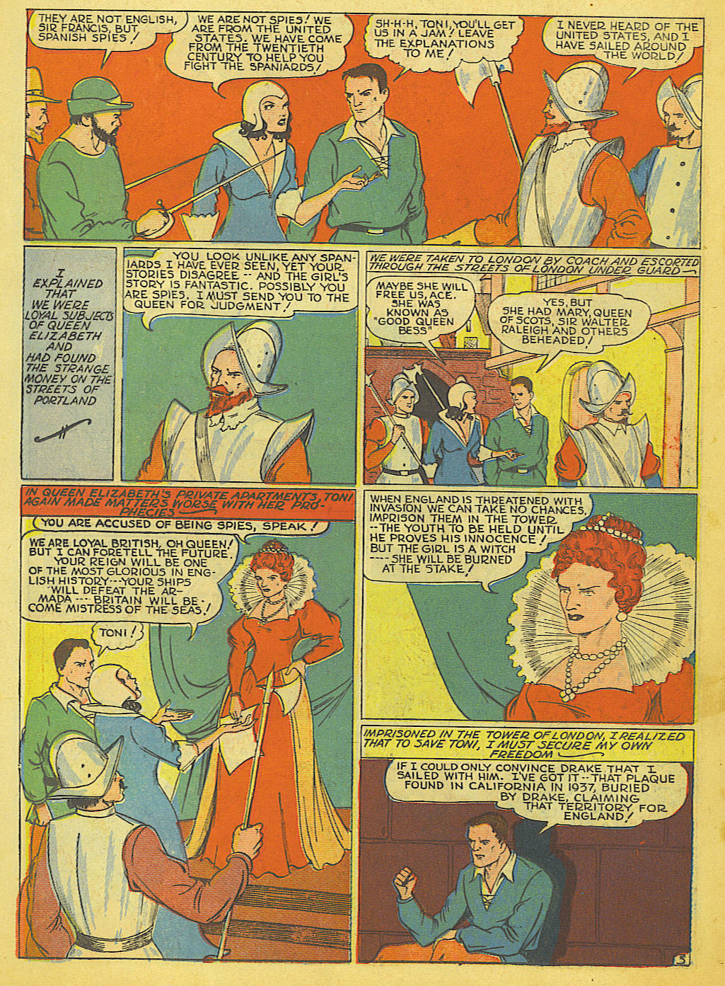Read online Startling Comics comic -  Issue #5 - 38