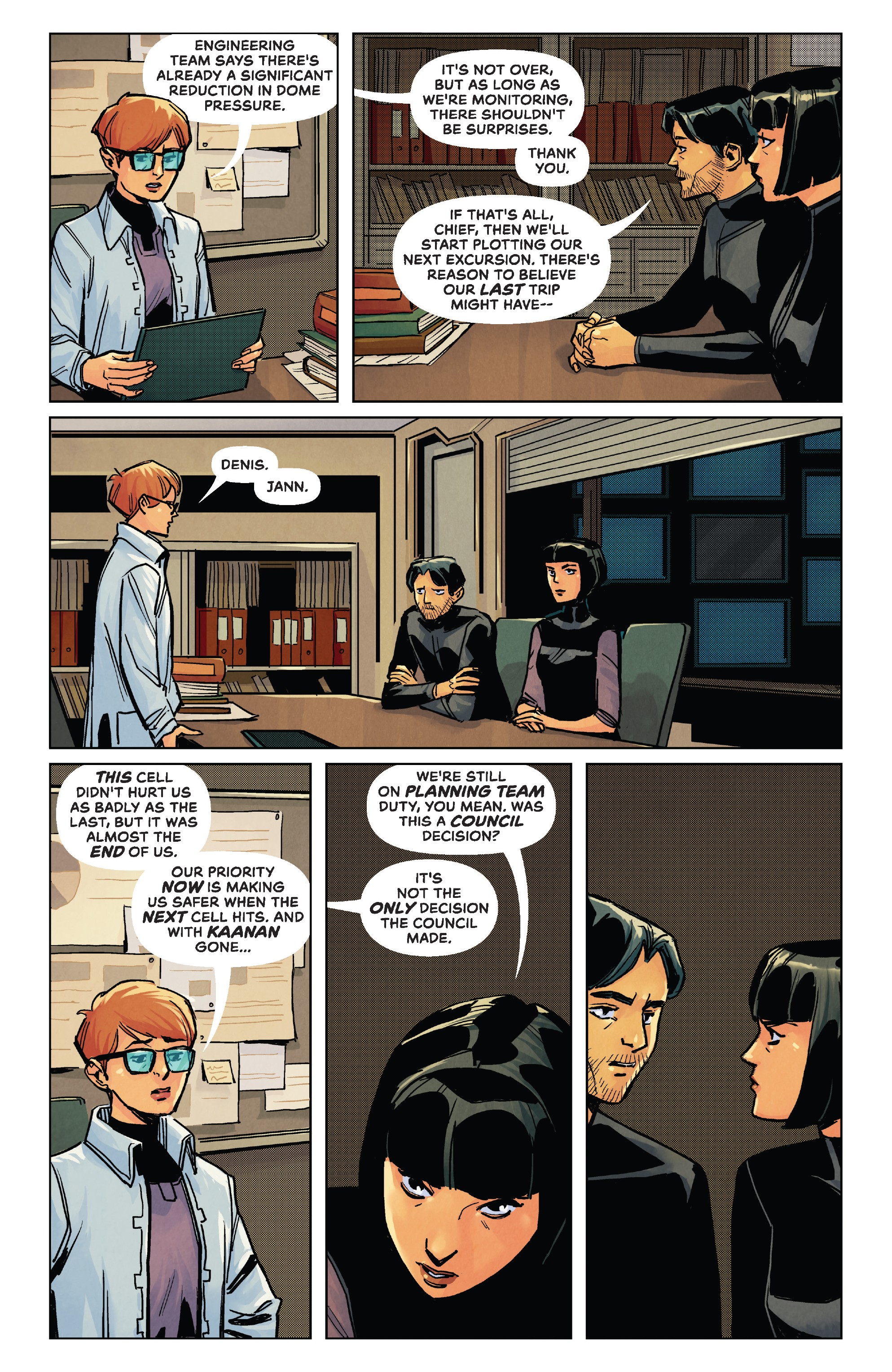 Read online Outpost Zero comic -  Issue #9 - 10