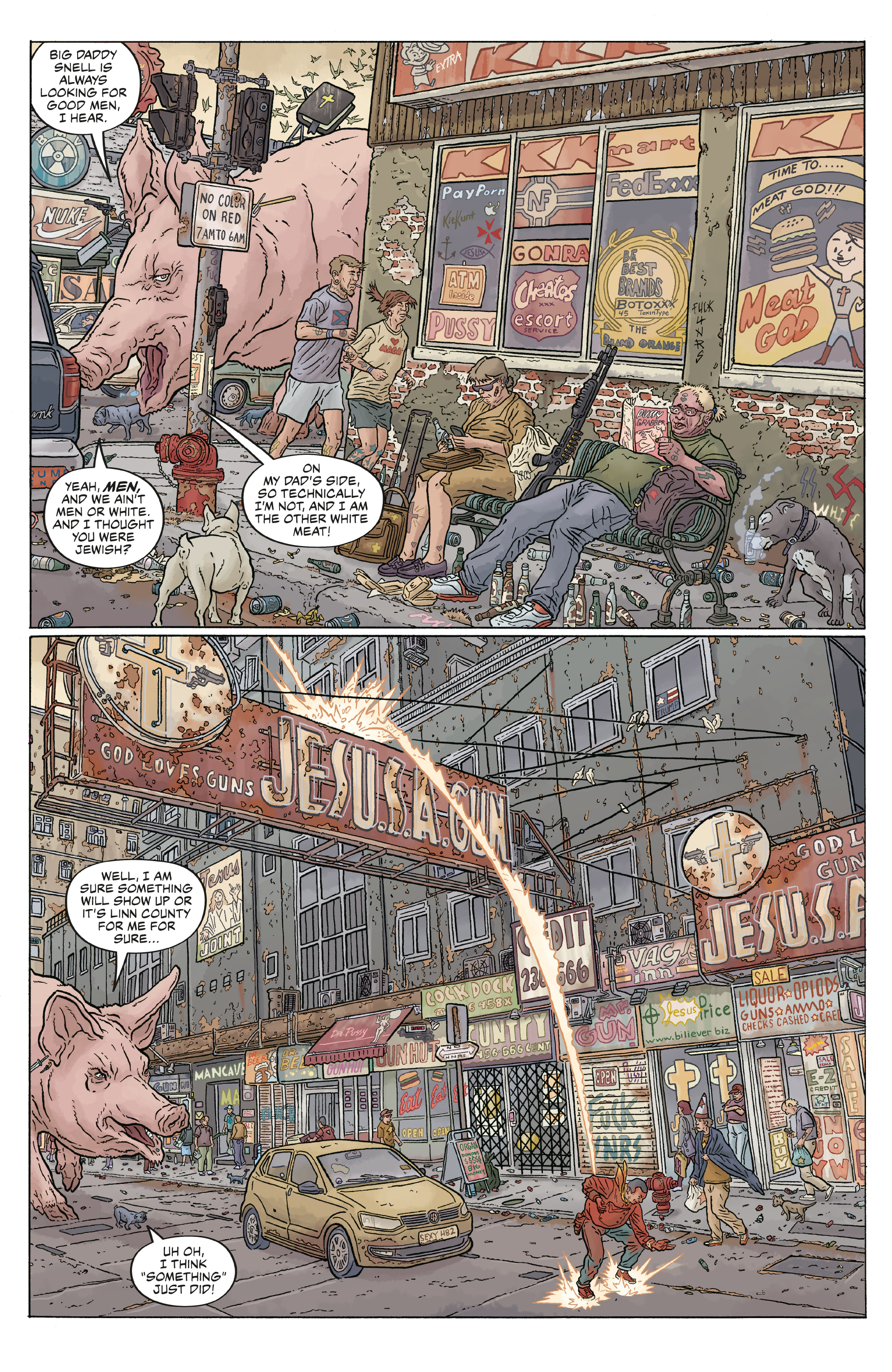 Read online Shaolin Cowboy: Cruel to Be Kin comic -  Issue #6 - 24