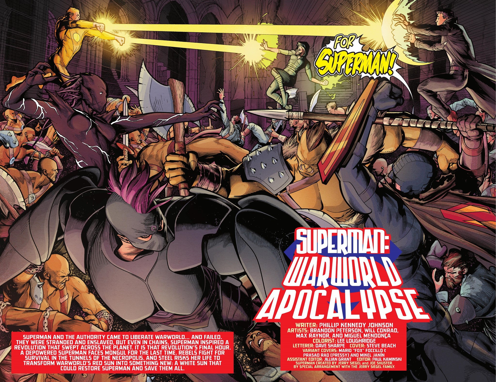 Read online Superman: Action Comics: Warworld Revolution comic -  Issue # TPB (Part 2) - 79