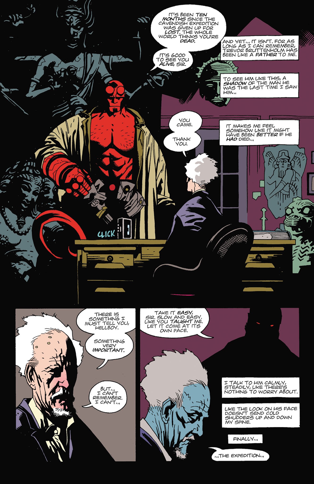 Read online Hellboy: Seed of Destruction comic -  Issue # _TPB - 19