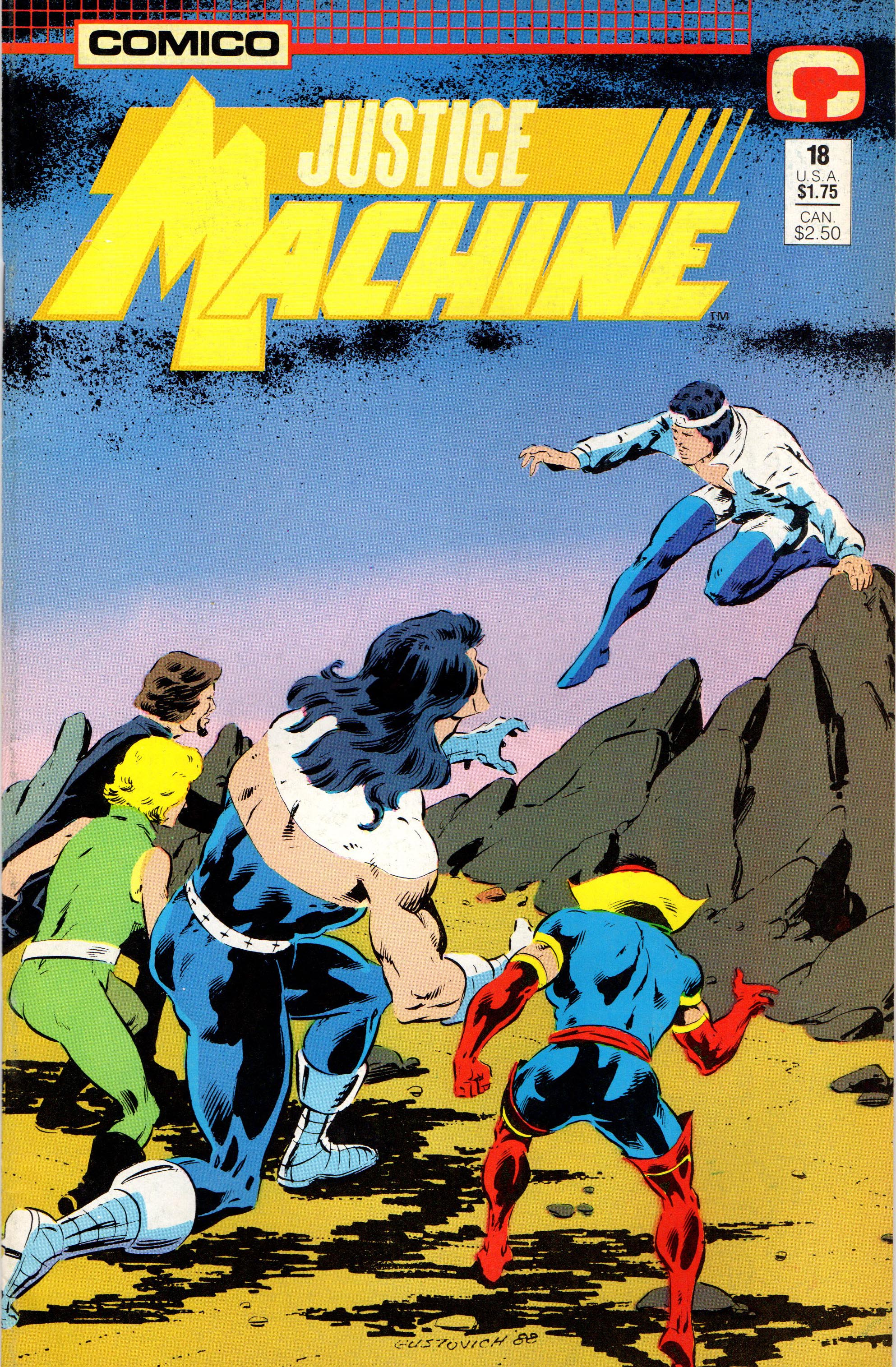 Read online Justice Machine comic -  Issue #18 - 1
