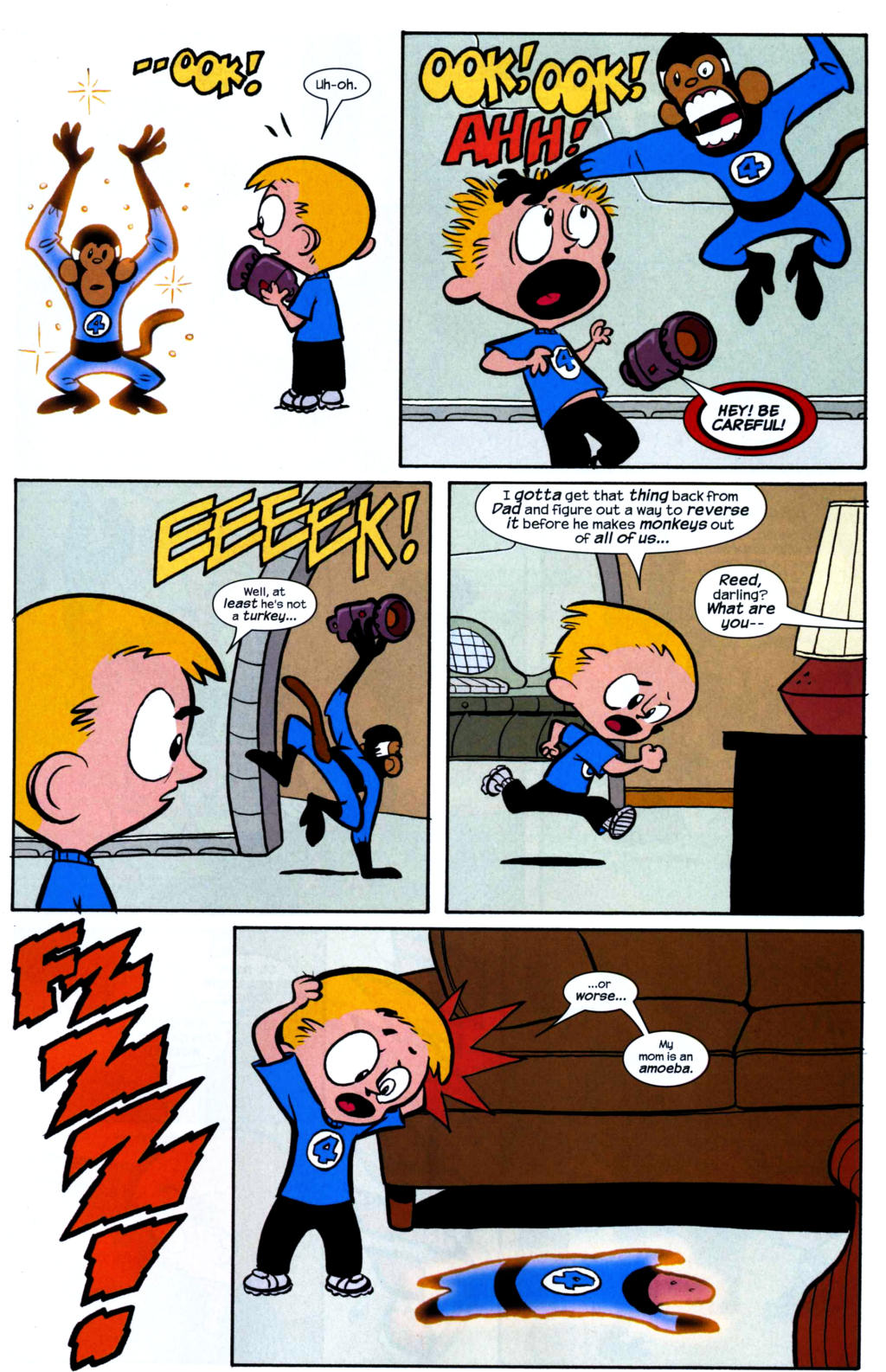 Read online Spider-Man and Power Pack comic -  Issue #4 - 28
