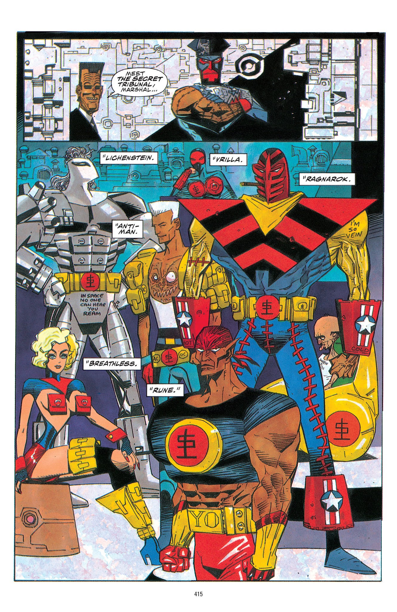 Read online Marshal Law: The Deluxe Edition comic -  Issue # TPB - 412