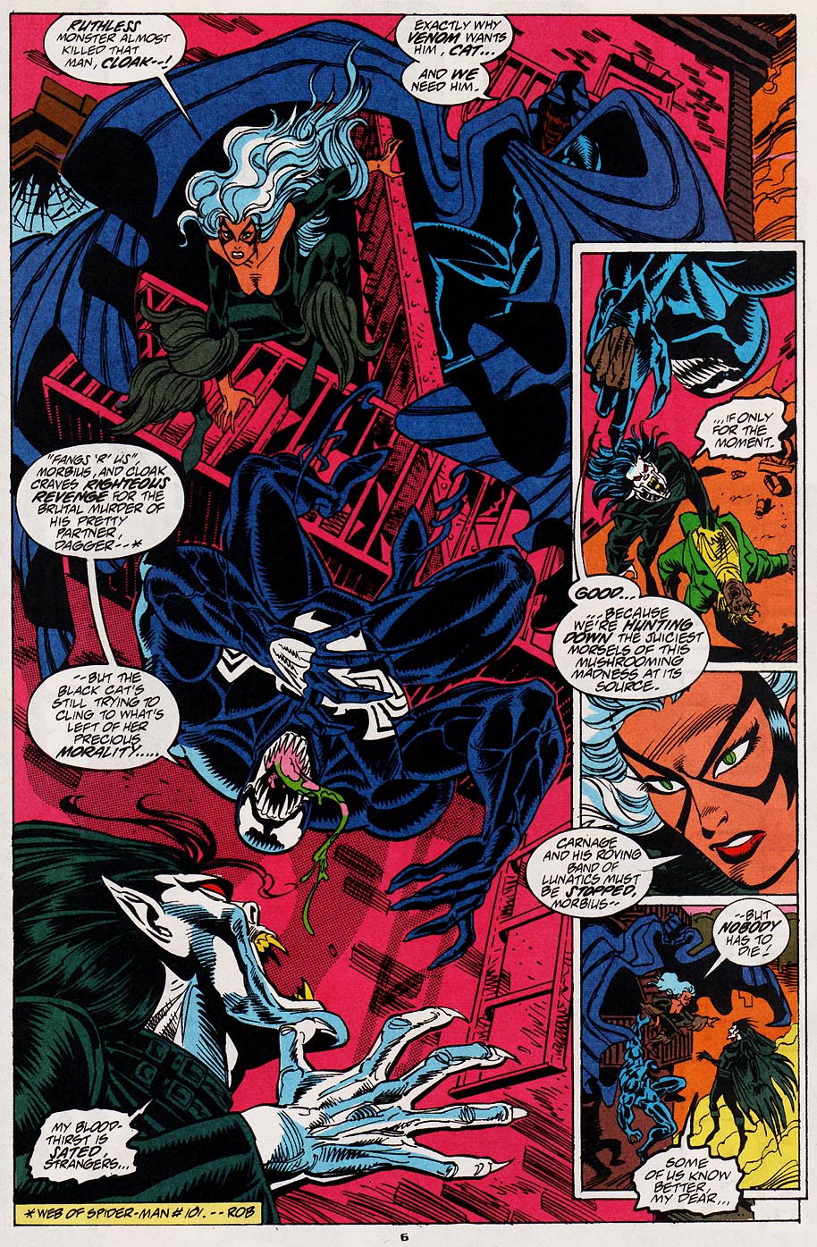 Read online Web of Spider-Man (1985) comic -  Issue #102 - 7