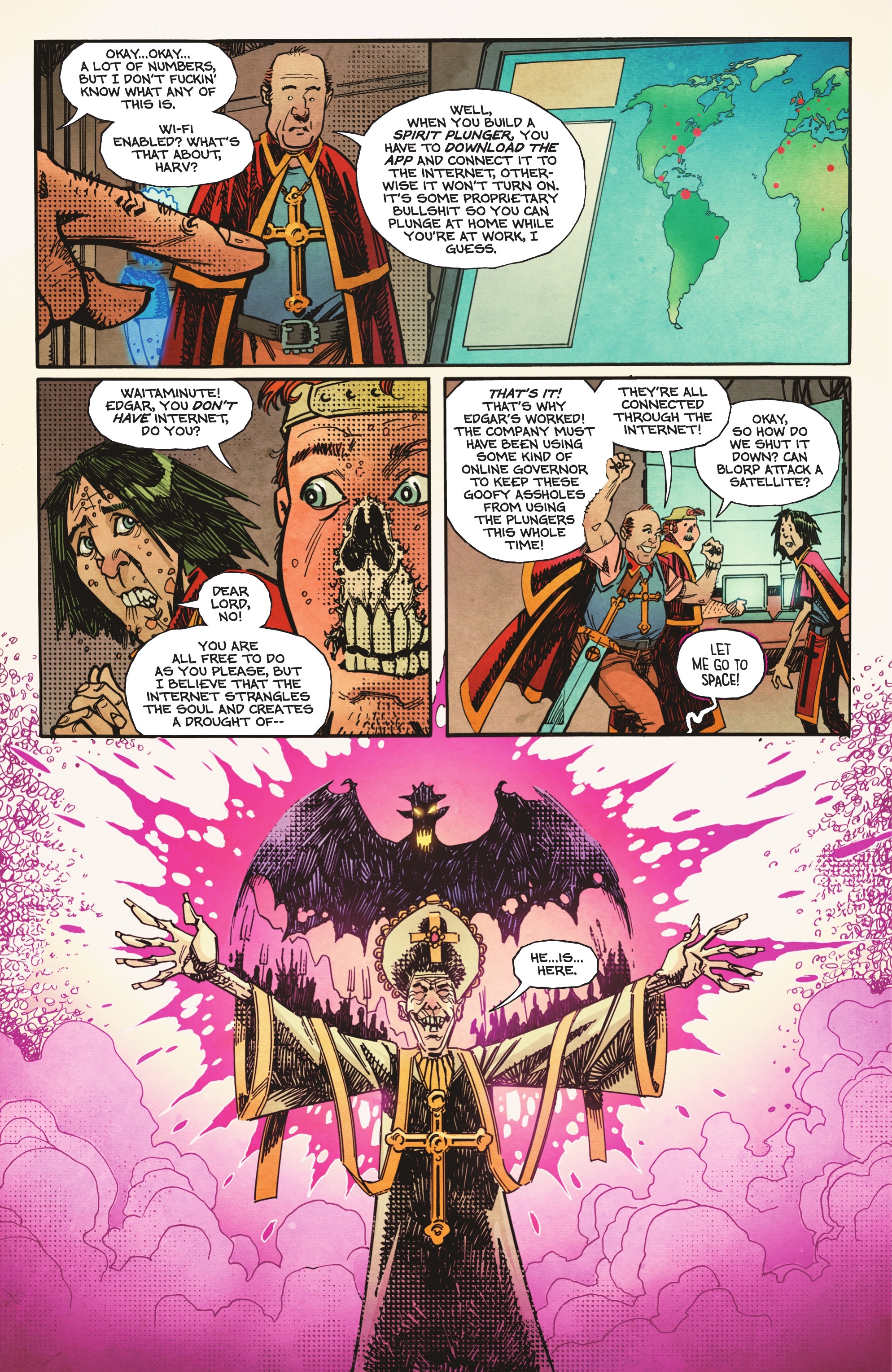 Read online DC Horror Presents: Soul Plumber comic -  Issue #5 - 16