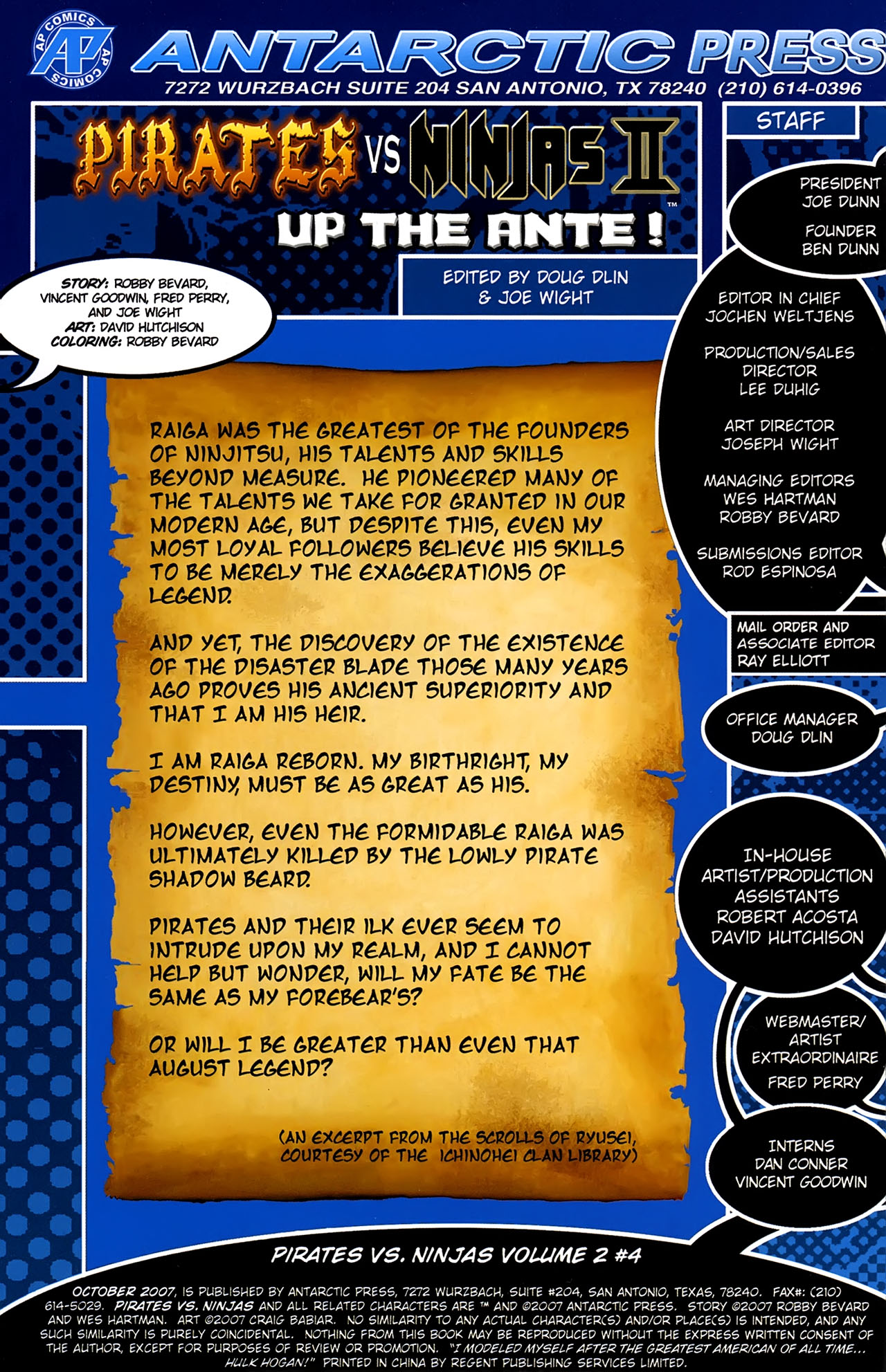 Read online Pirates vs. Ninjas II comic -  Issue #4 - 3