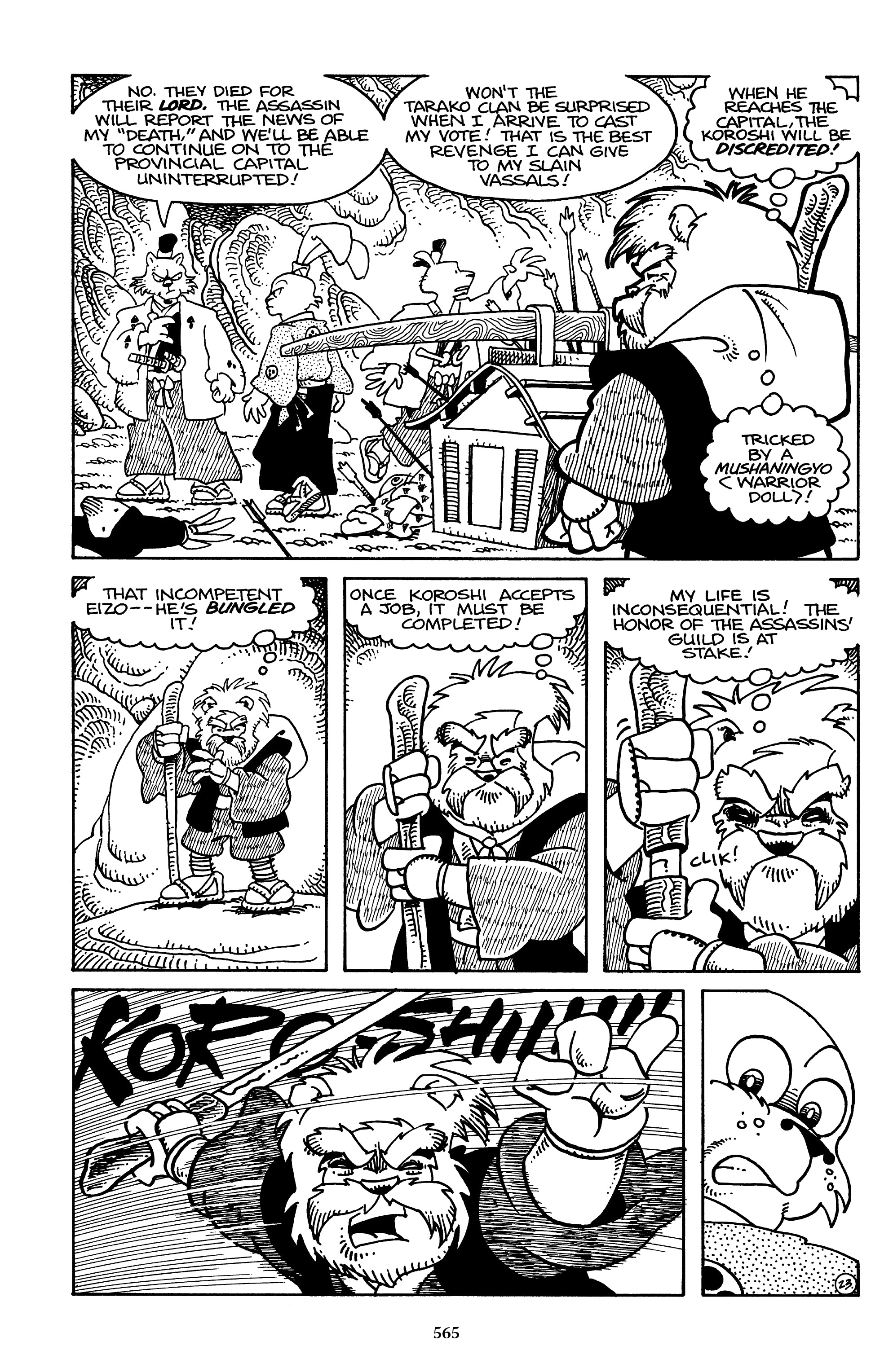 Read online The Usagi Yojimbo Saga (2021) comic -  Issue # TPB 1 (Part 6) - 48