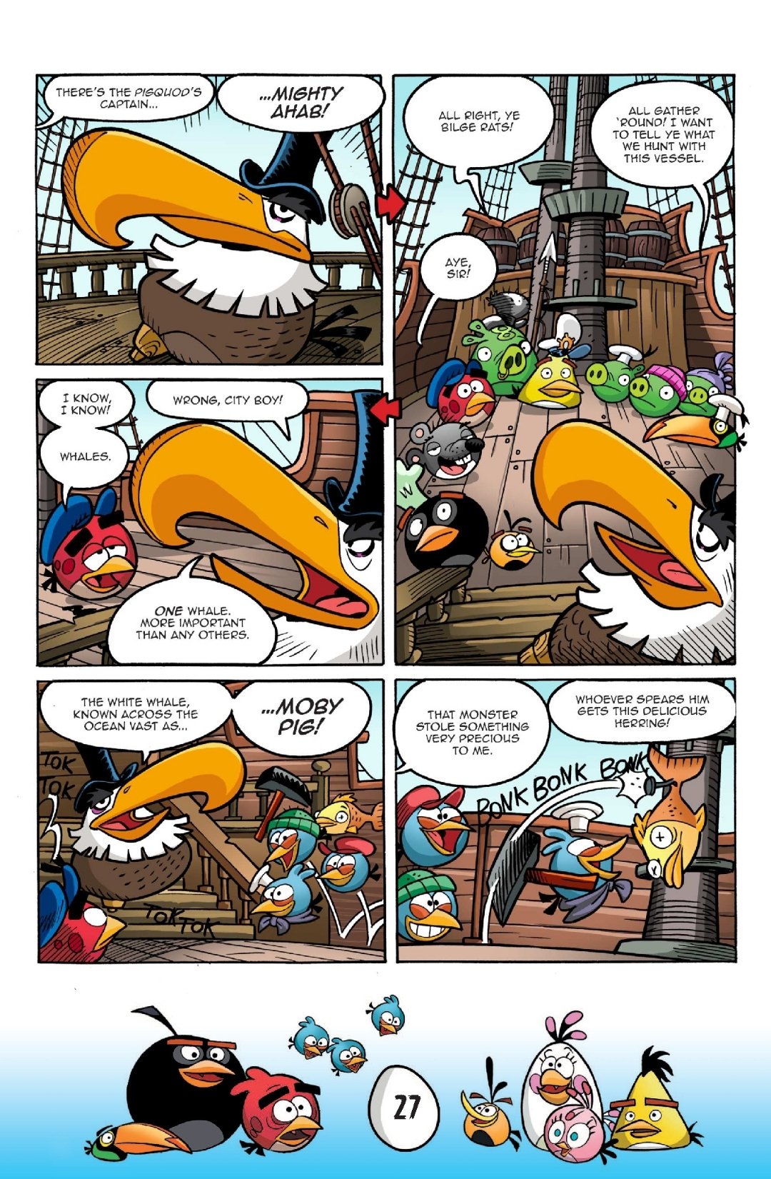 Read online Angry Birds Comics Quarterly comic -  Issue # Issue Furious Fowl - 28