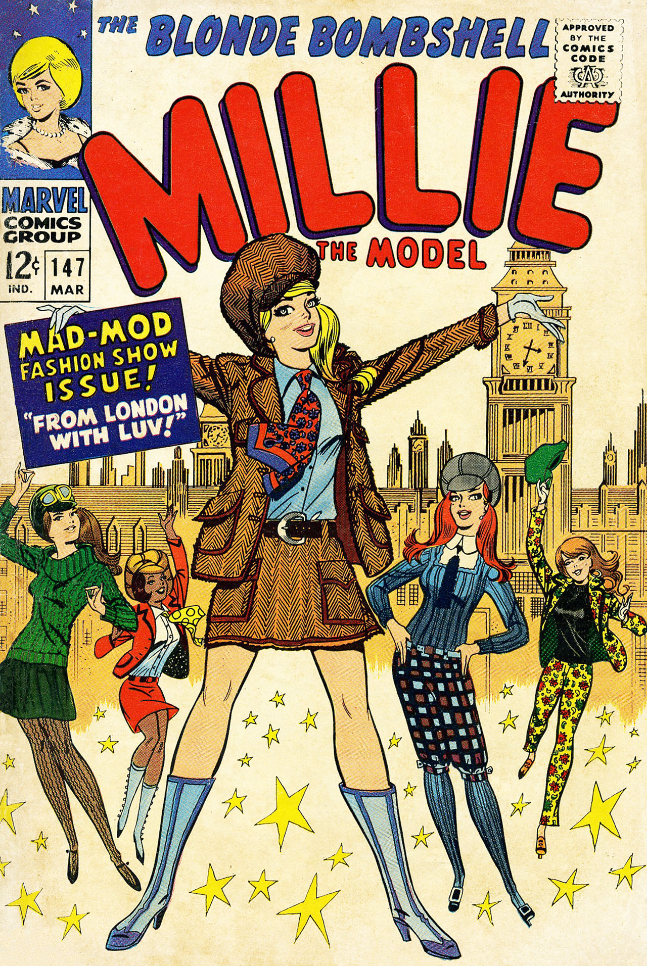 Read online Millie the Model comic -  Issue #147 - 1